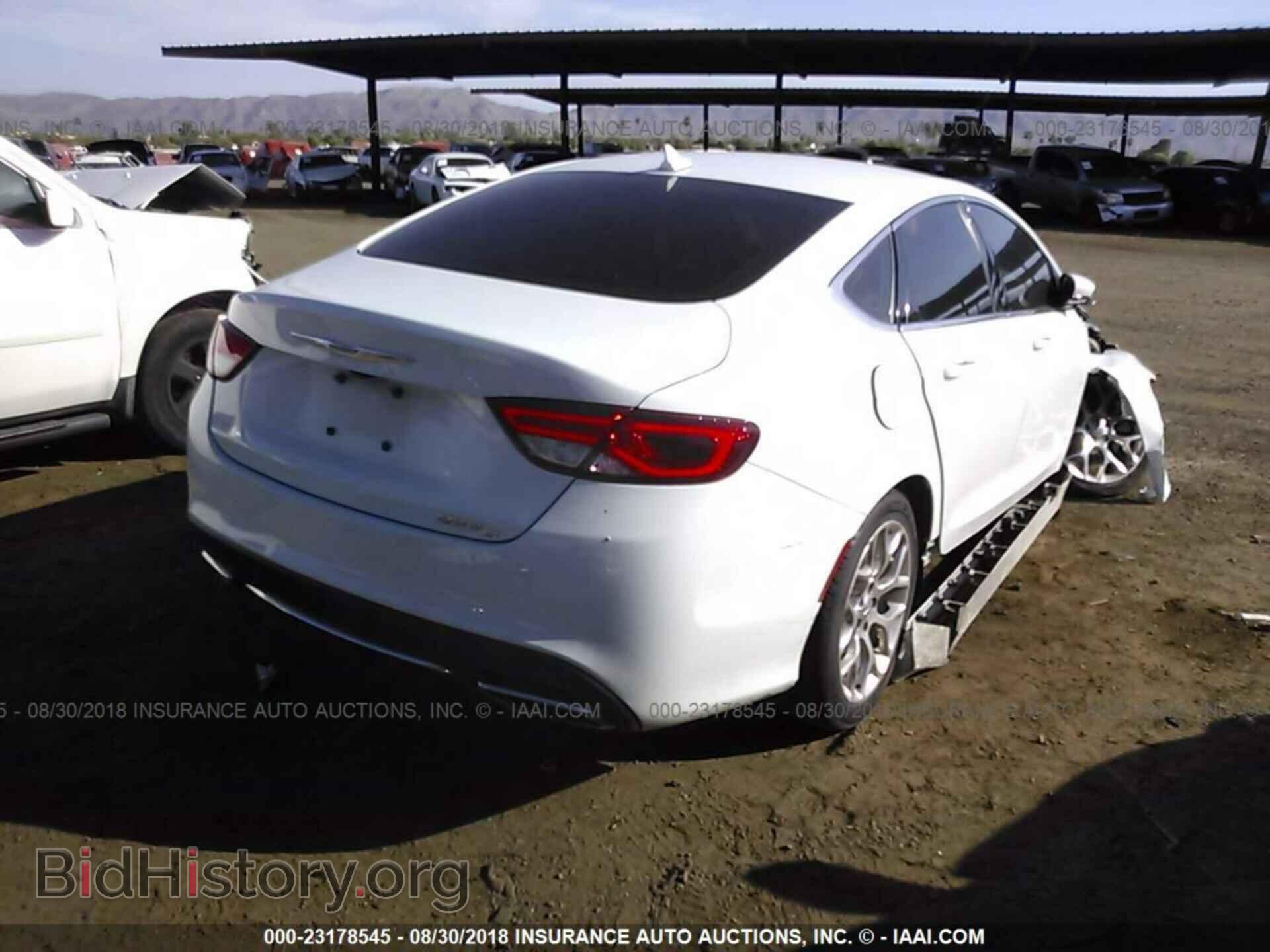 2016 Chrysler 200 - VIN: 1C3CCCCG9GN134750 - Photo 4