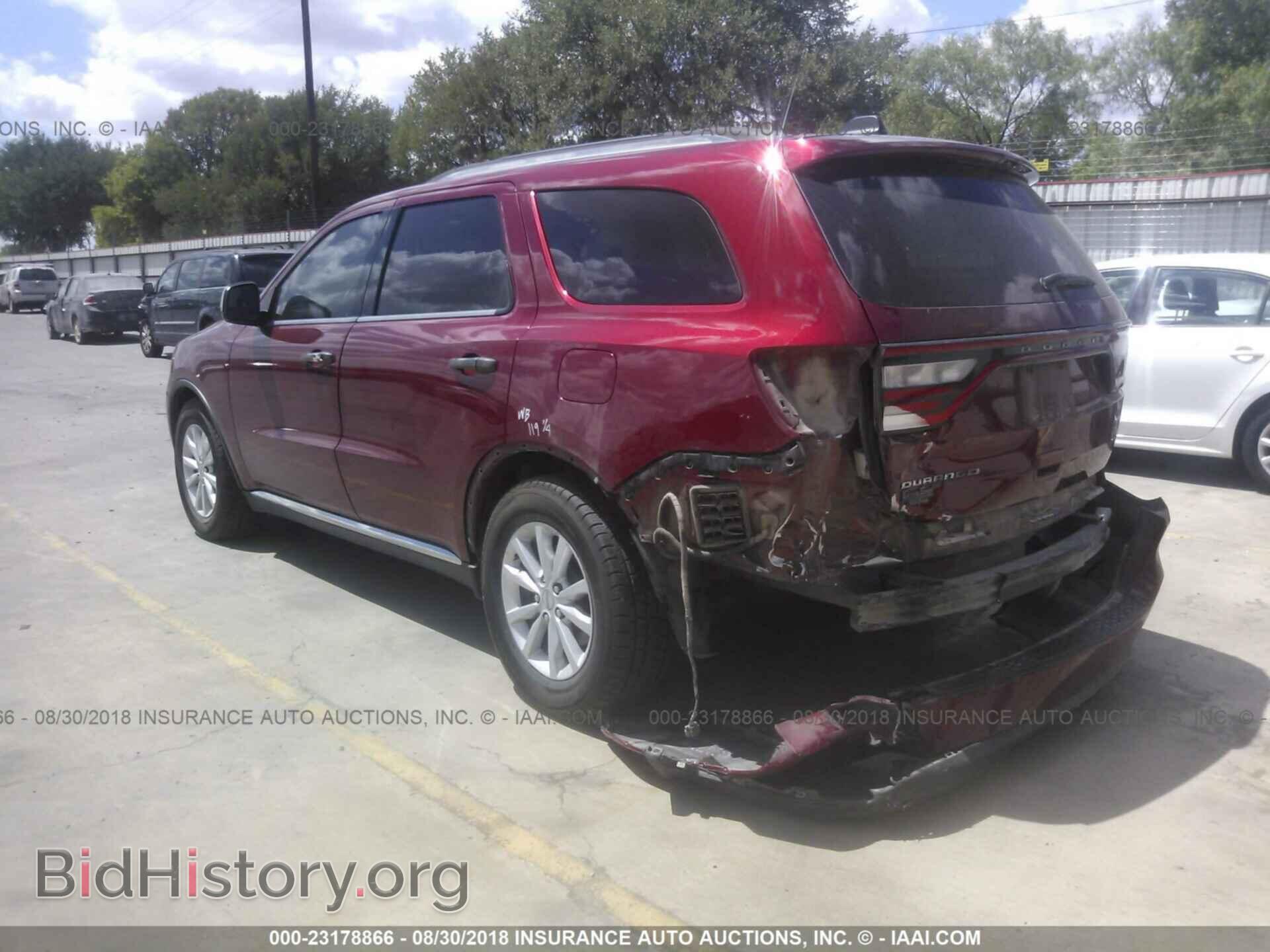 2014 Dodge Durango - VIN: 1C4RDHAG9EC300924 - Фото 3