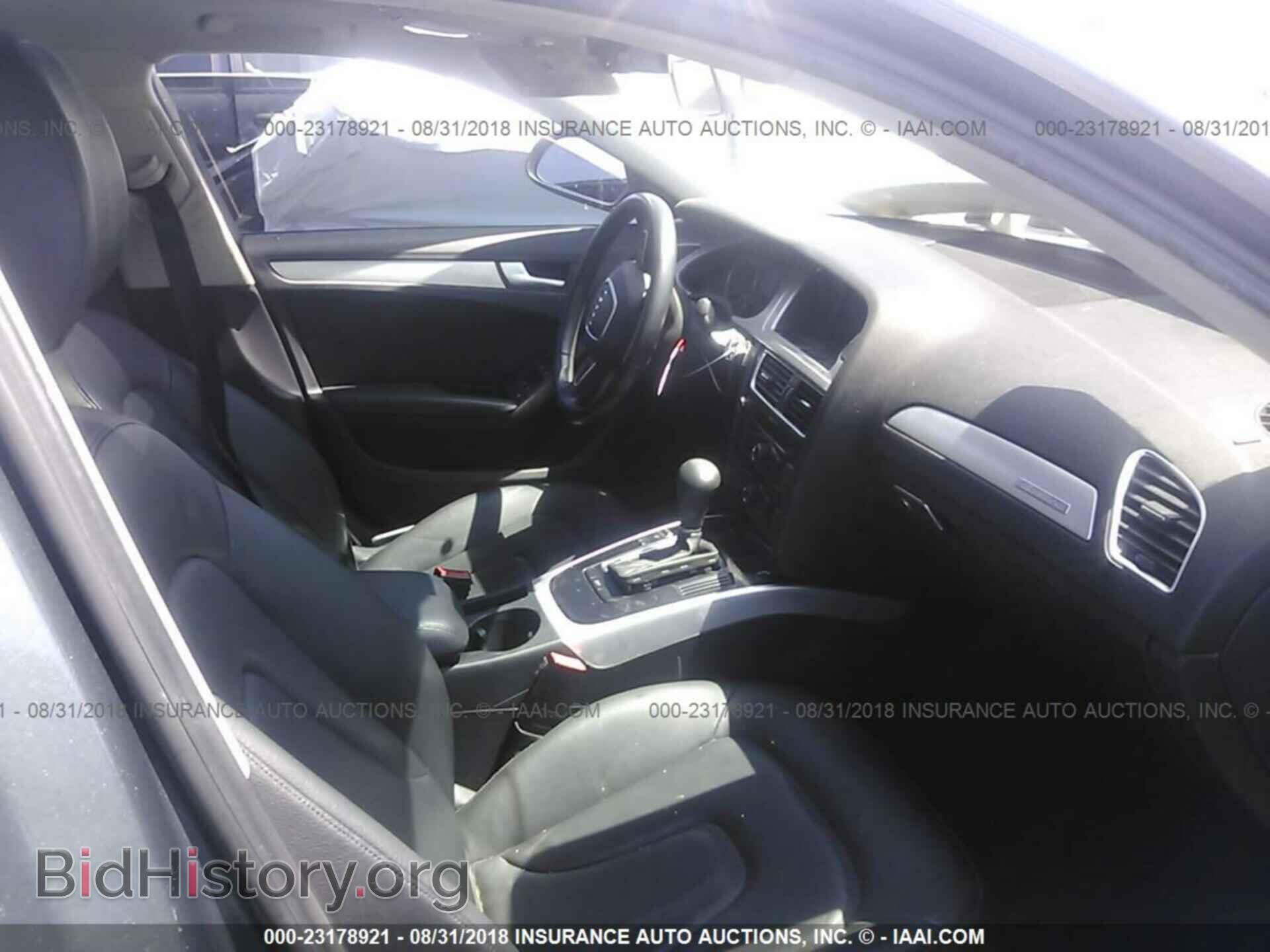 2012 Audi A4 - VIN: WAUBFAFL3CN013831 - Фото 5