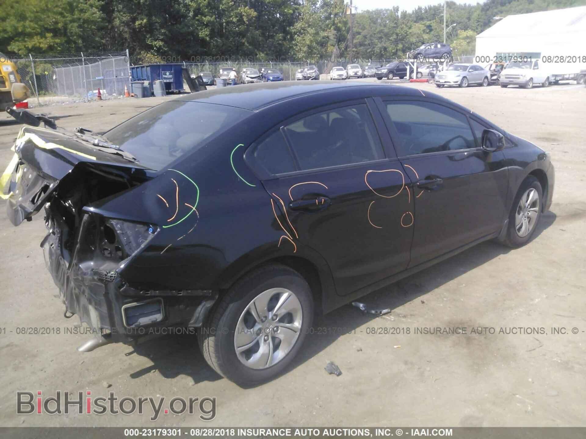 2013 Honda Civic - VIN: 19XFB2F54DE211461 - Фото 4