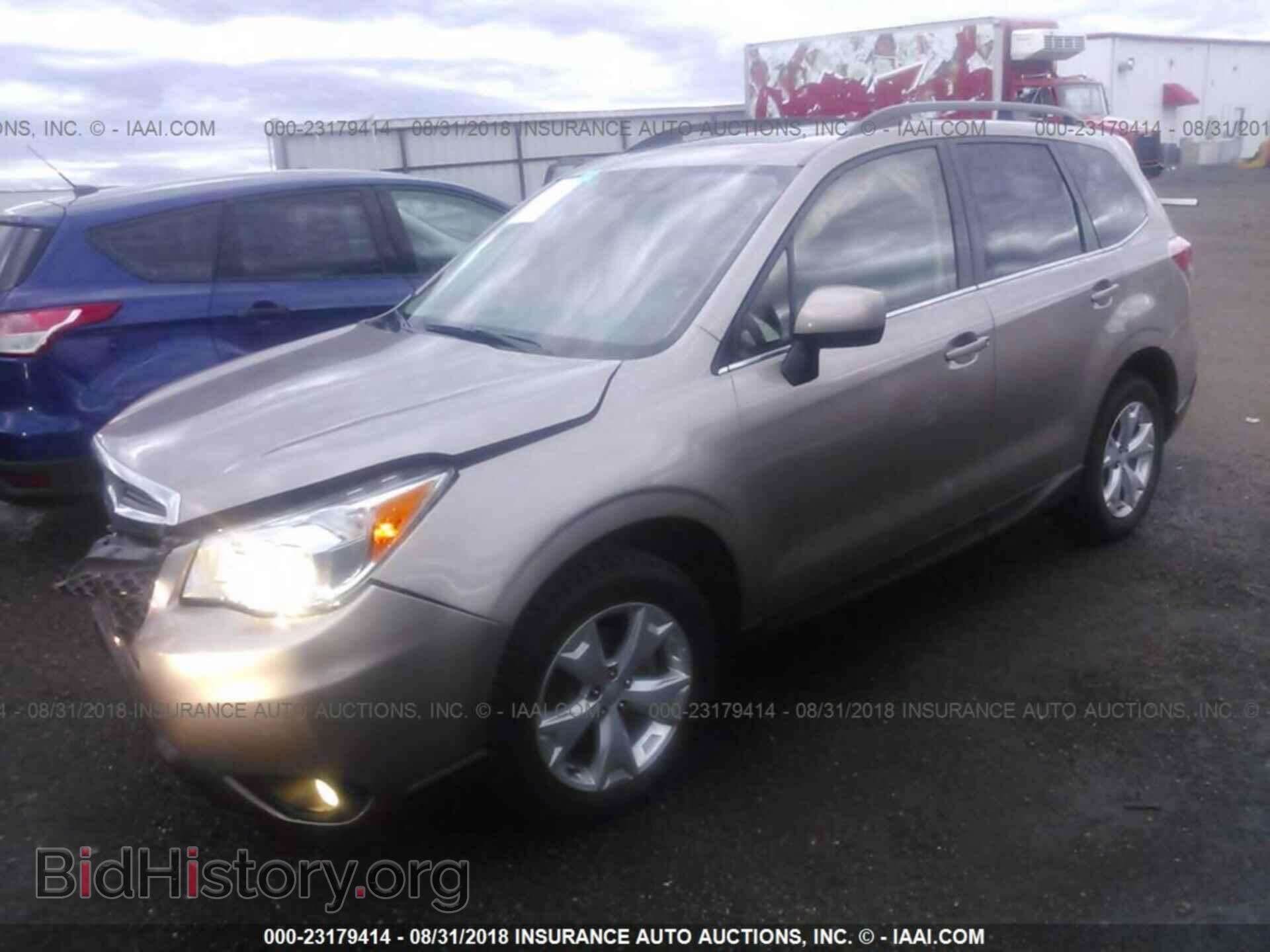 2014 Subaru Forester - VIN: JF2SJAJC8EH449781 - Фото 2