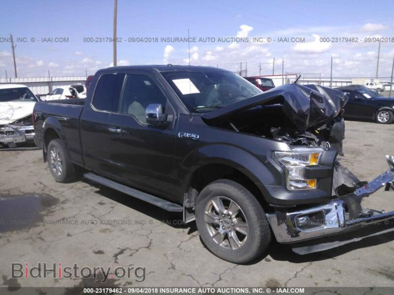 2015 Ford F150 (VIN 1FTEX1C8XFKD19976) — фото 1 из 10, IAAI, повреждение: передняя часть