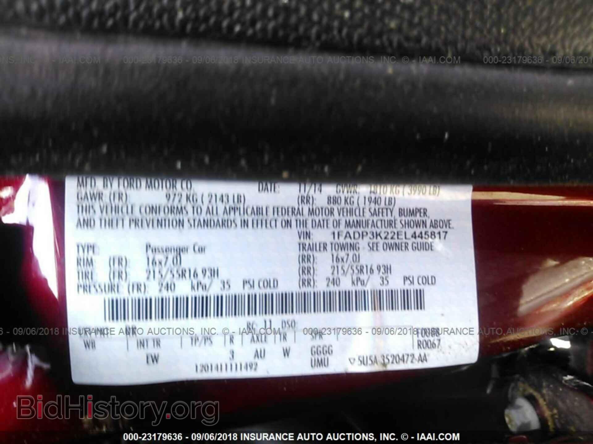 2014 Ford Focus - VIN: 1FADP3K22EL445817 - Photo 9