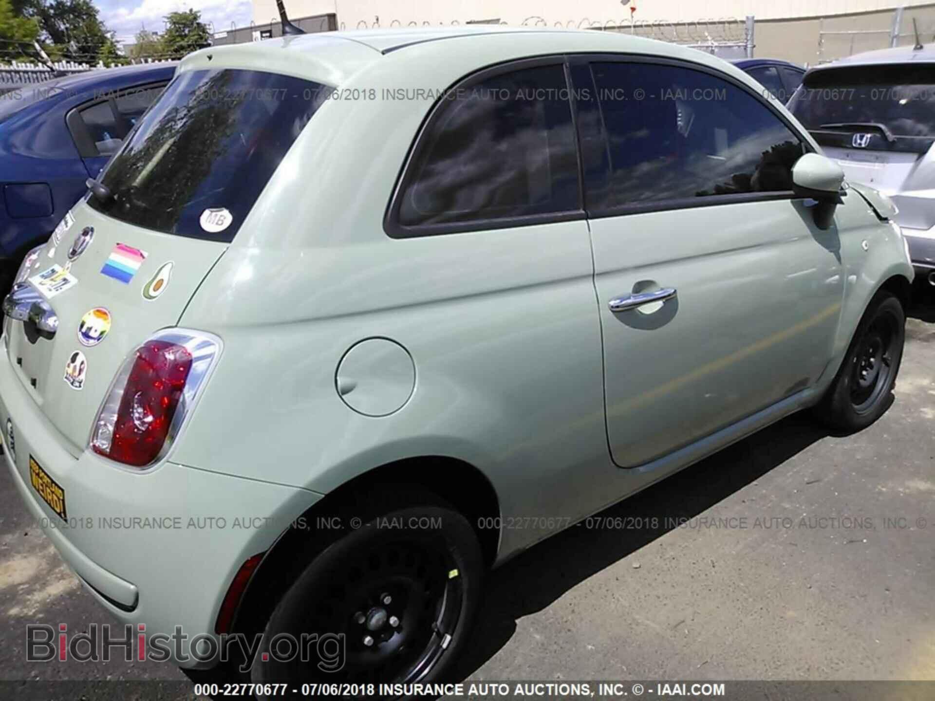 2015 FIAT 500 - VIN: 3C3CFFAR7FT569889 - Фото 4
