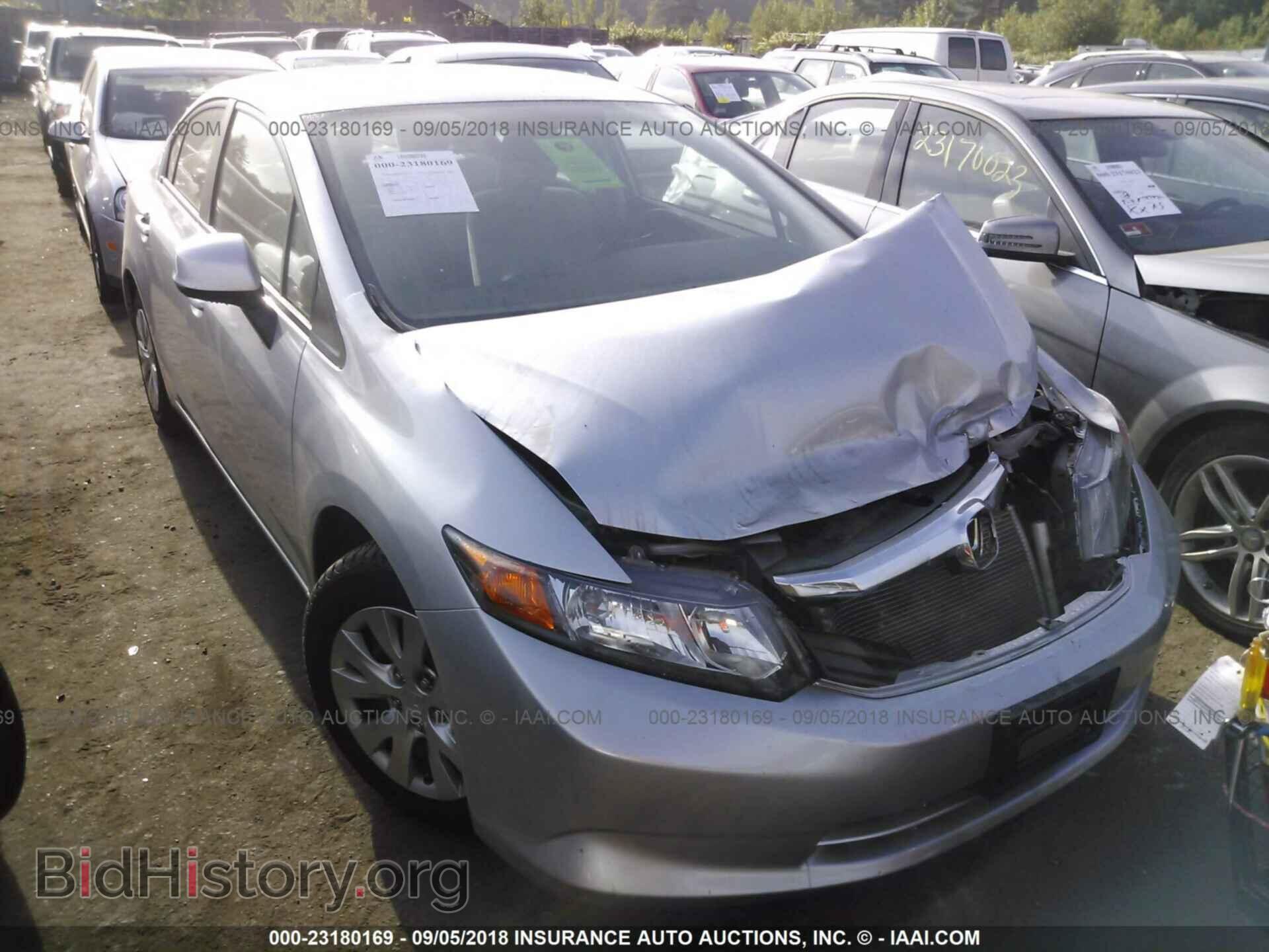 Фотография 2HGFB2F58CH588802 - Honda Civic 2012