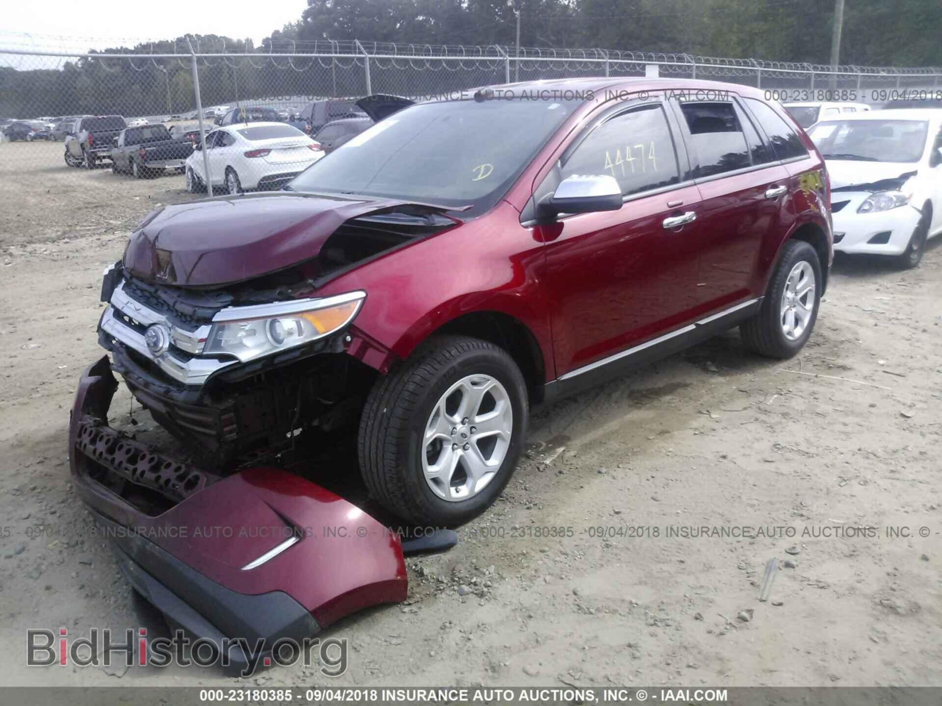 2013 Ford Edge - VIN: 2FMDK3JC1DBE11204 - Фото 2
