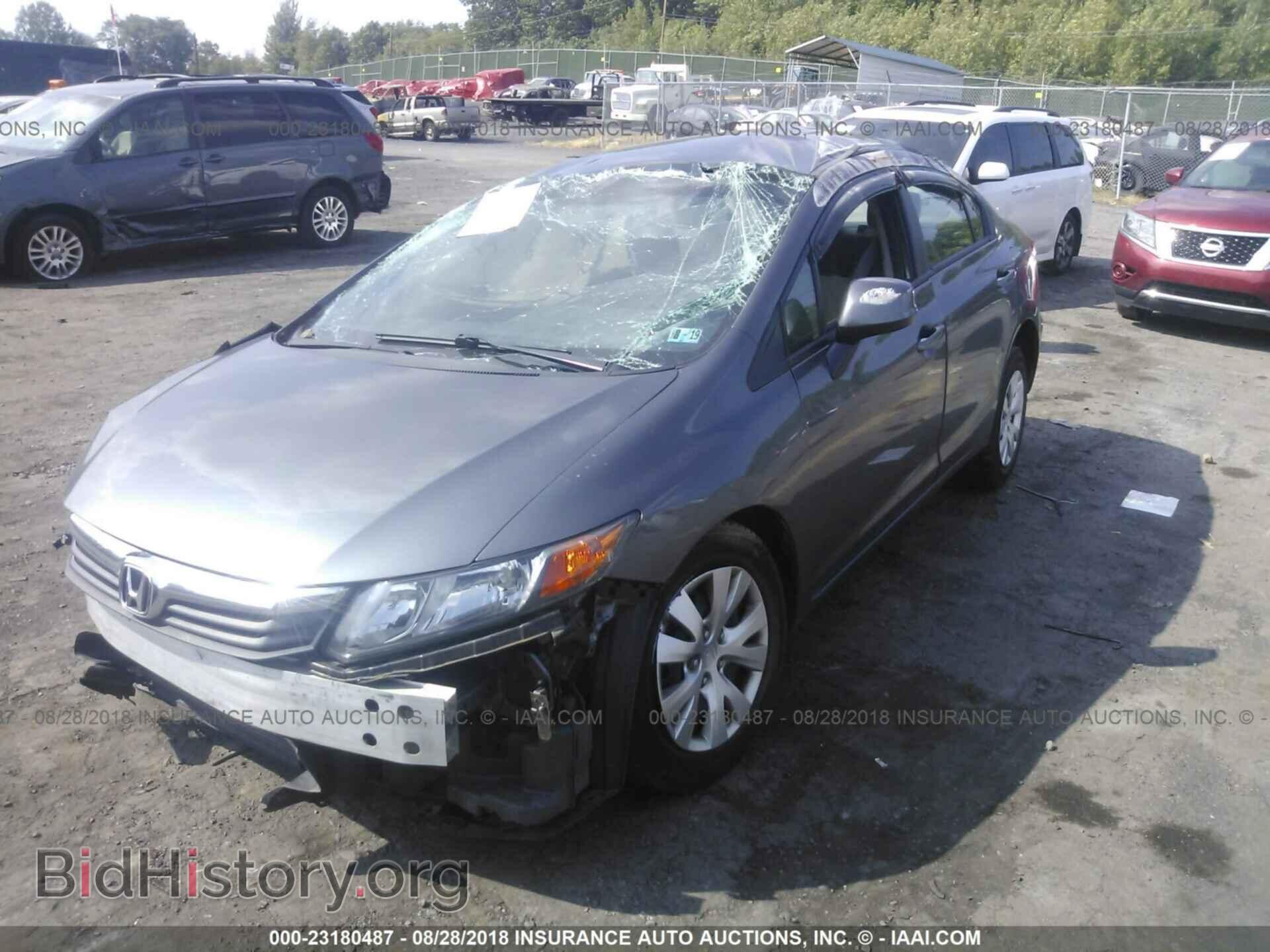 2012 Honda Civic - VIN: 19XFB2F53CE350320 - Photo 2