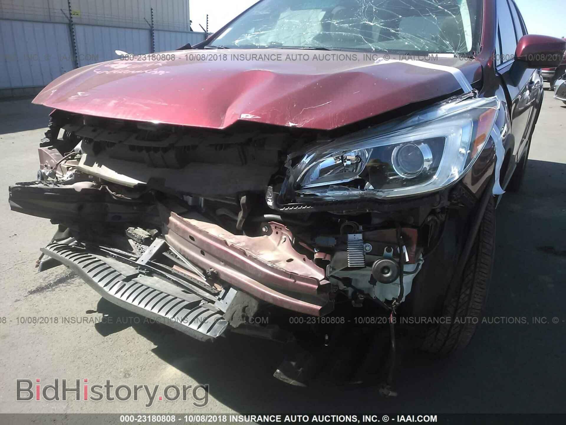 2016 SUBARU OUTBACK - VIN: 4S4BSADC7G3238106 - Фото 6