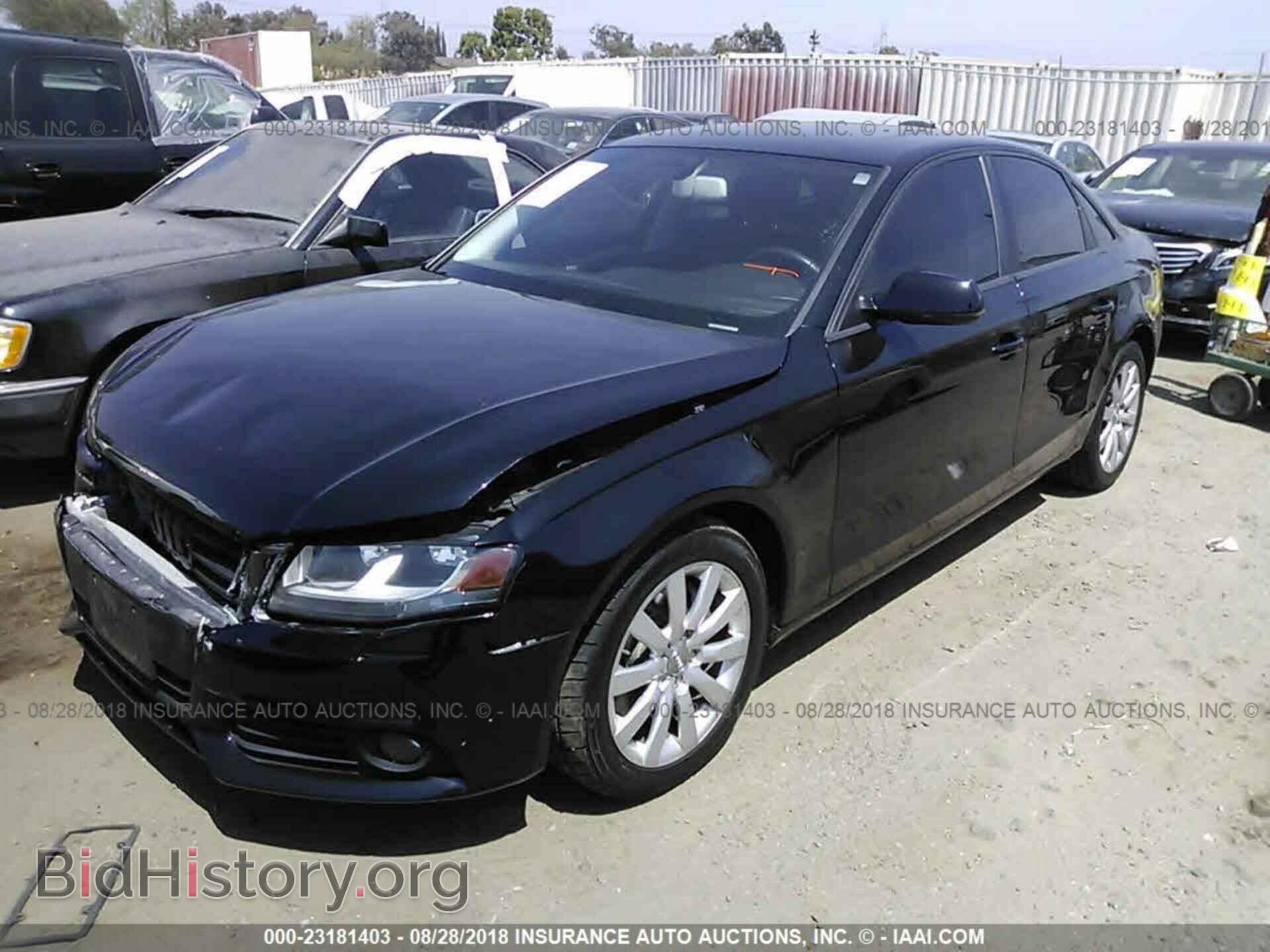 2012 Audi A4 - VIN: WAUAFAFL6CA117149 - Photo 2