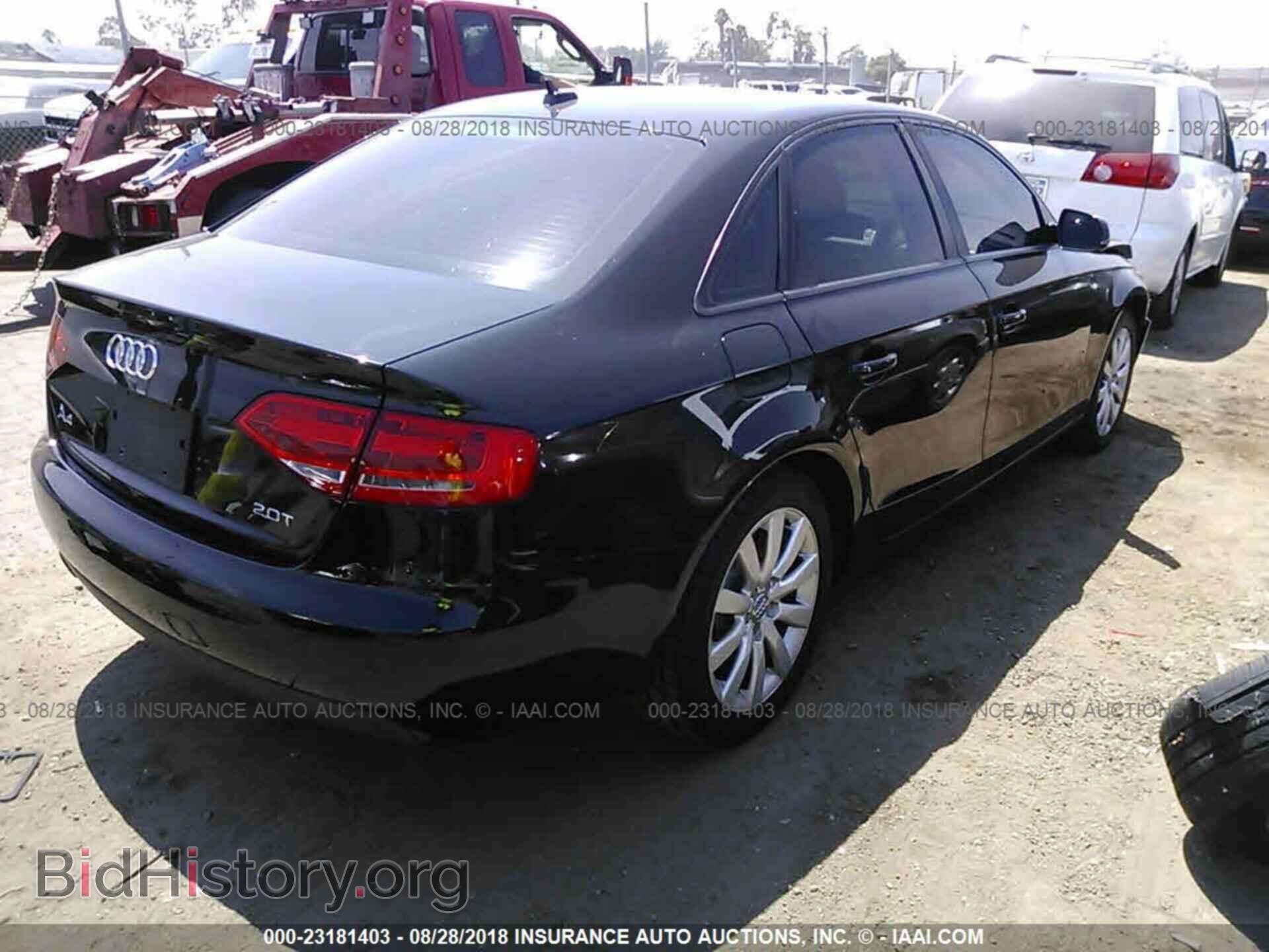 2012 Audi A4 - VIN: WAUAFAFL6CA117149 - Photo 4