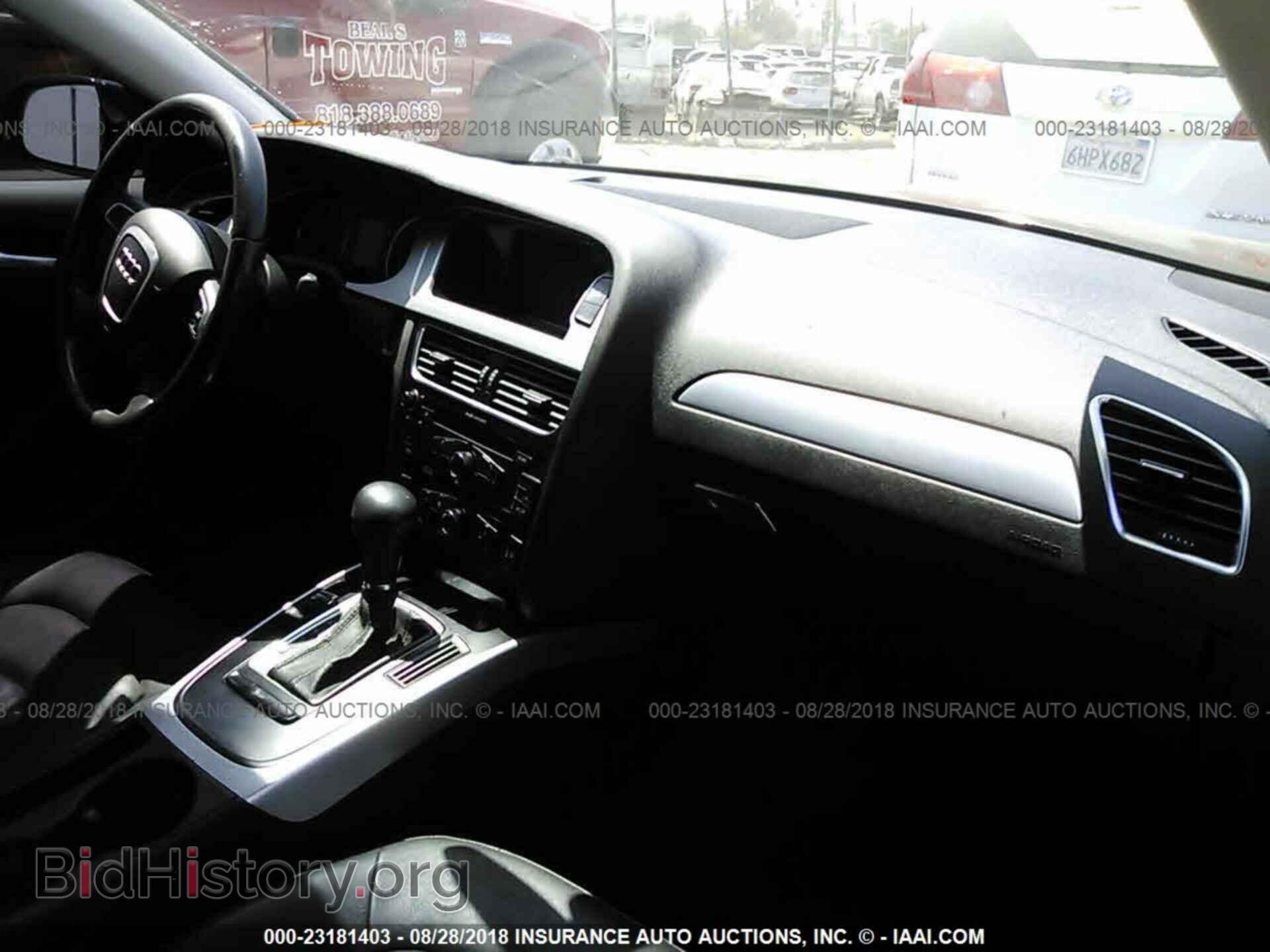 2012 Audi A4 - VIN: WAUAFAFL6CA117149 - Photo 5