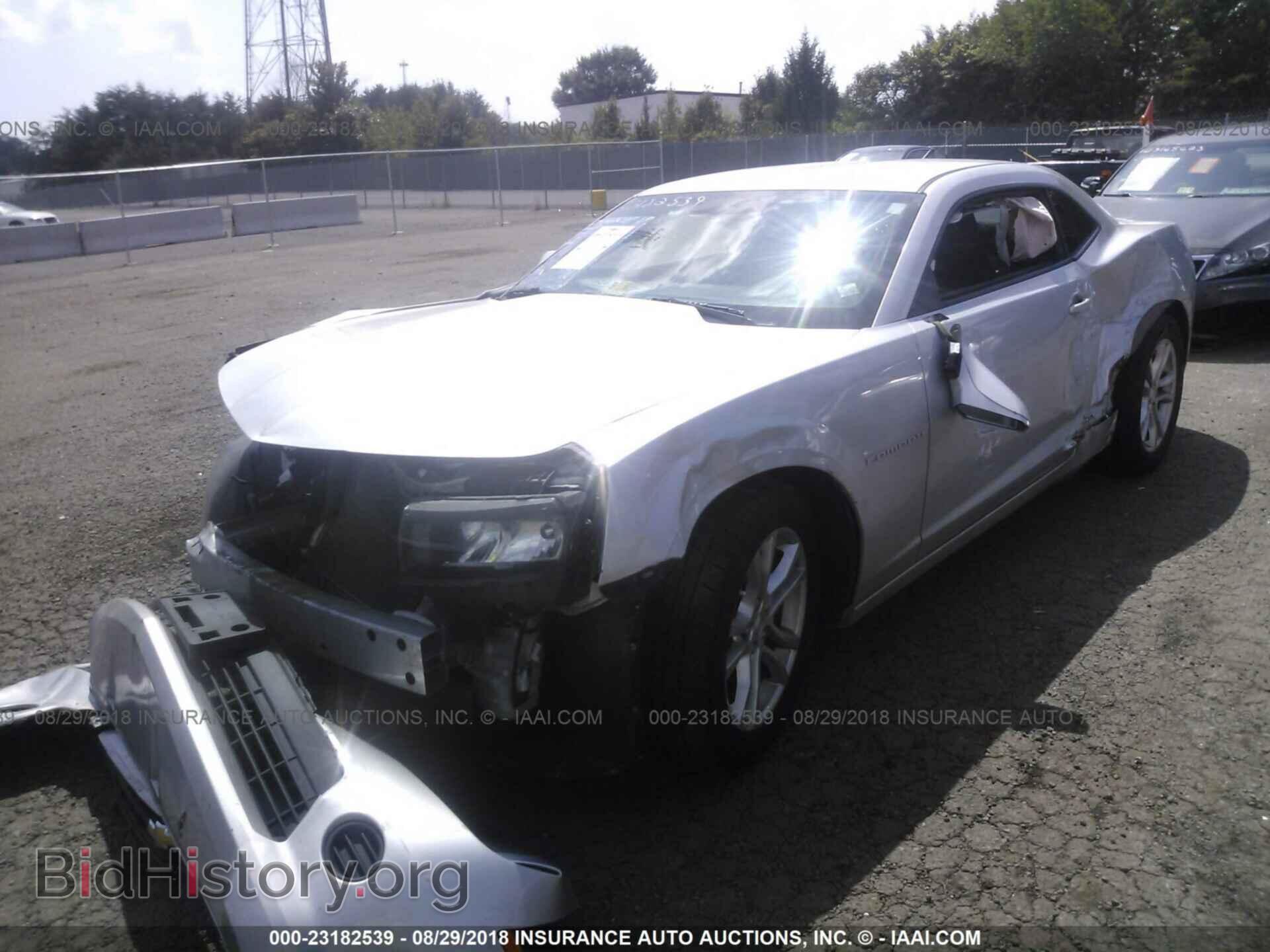 2014 Chevrolet Camaro - VIN: 2G1FA1E35E9323871 - Фото 2
