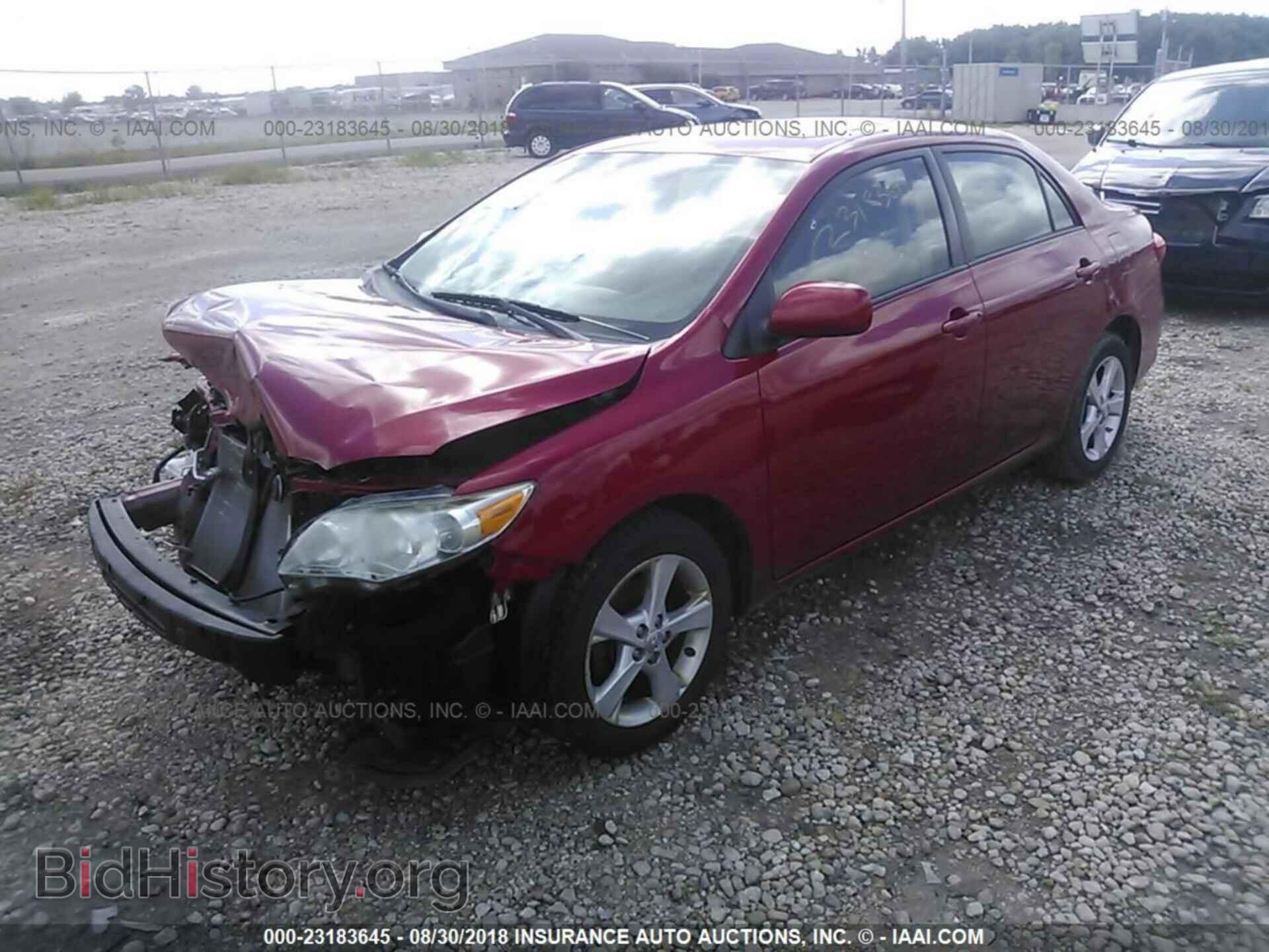 2011 TOYOTA COROLLA - VIN: 2T1BU4EE4BC621517 - Фото 2
