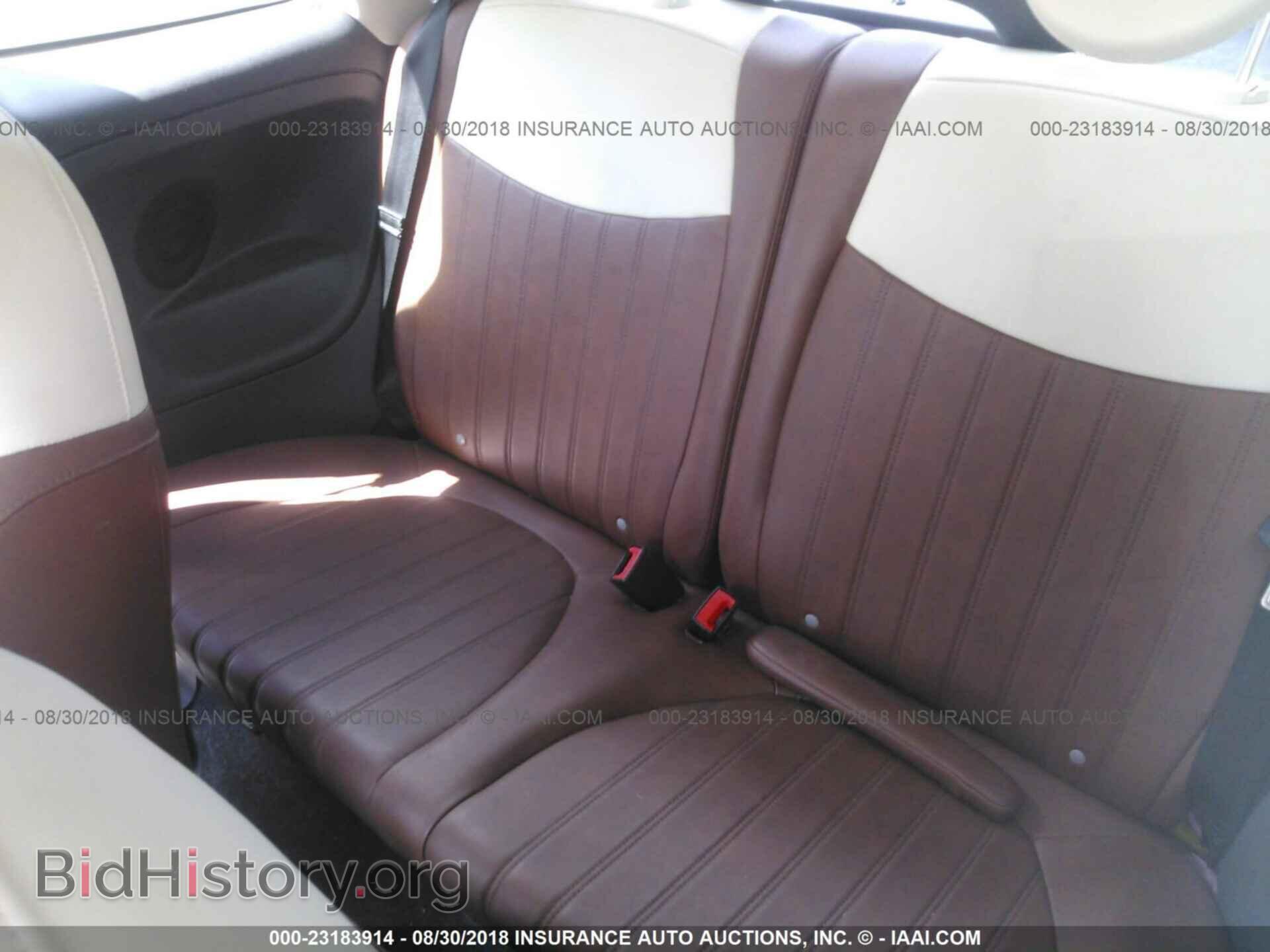 2012 Fiat 500 - VIN: 3C3CFFER2CT310295 - Фото 8