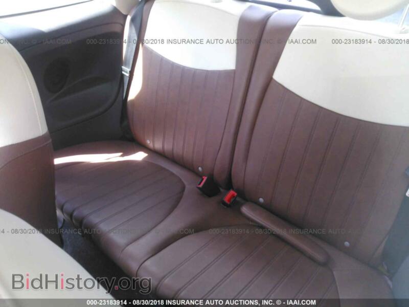 2012 Fiat 500 (VIN 3C3CFFER2CT310295) — фото 8 из 10