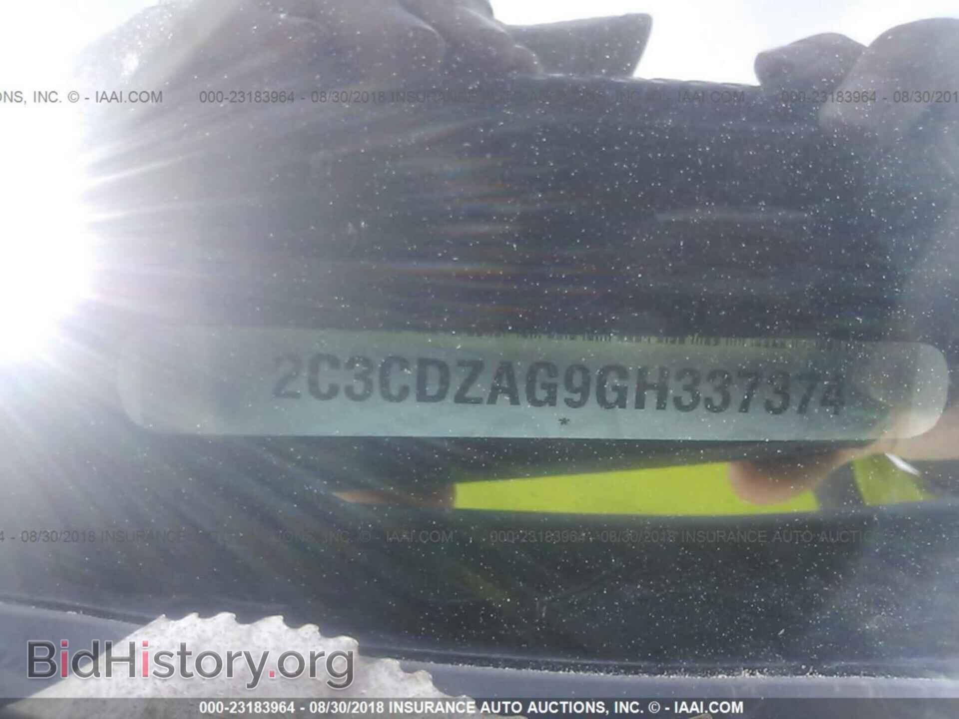 2016 DODGE CHALLENGER - VIN: 2C3CDZAG9GH337374 - Фото 9