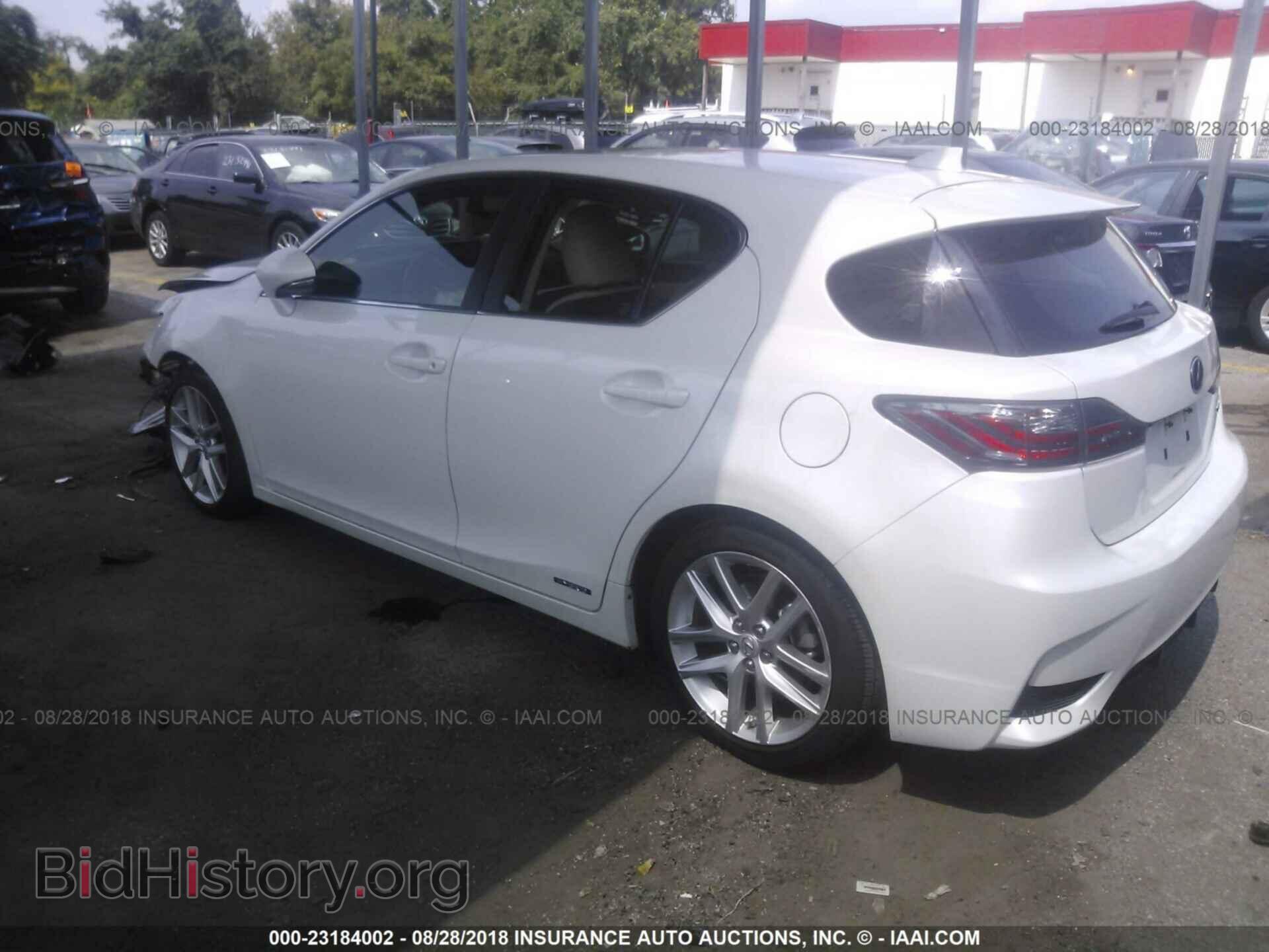 2014 LEXUS CT - VIN: JTHKD5BH2E2181822 - Photo 3