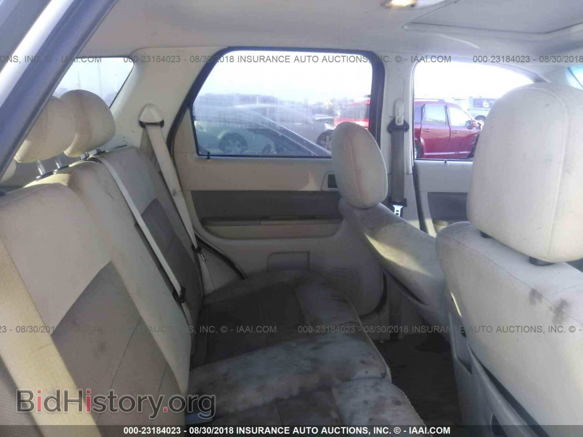 2009 FORD ESCAPE - VIN: 1FMCU03G19KA44290 - Фото 8