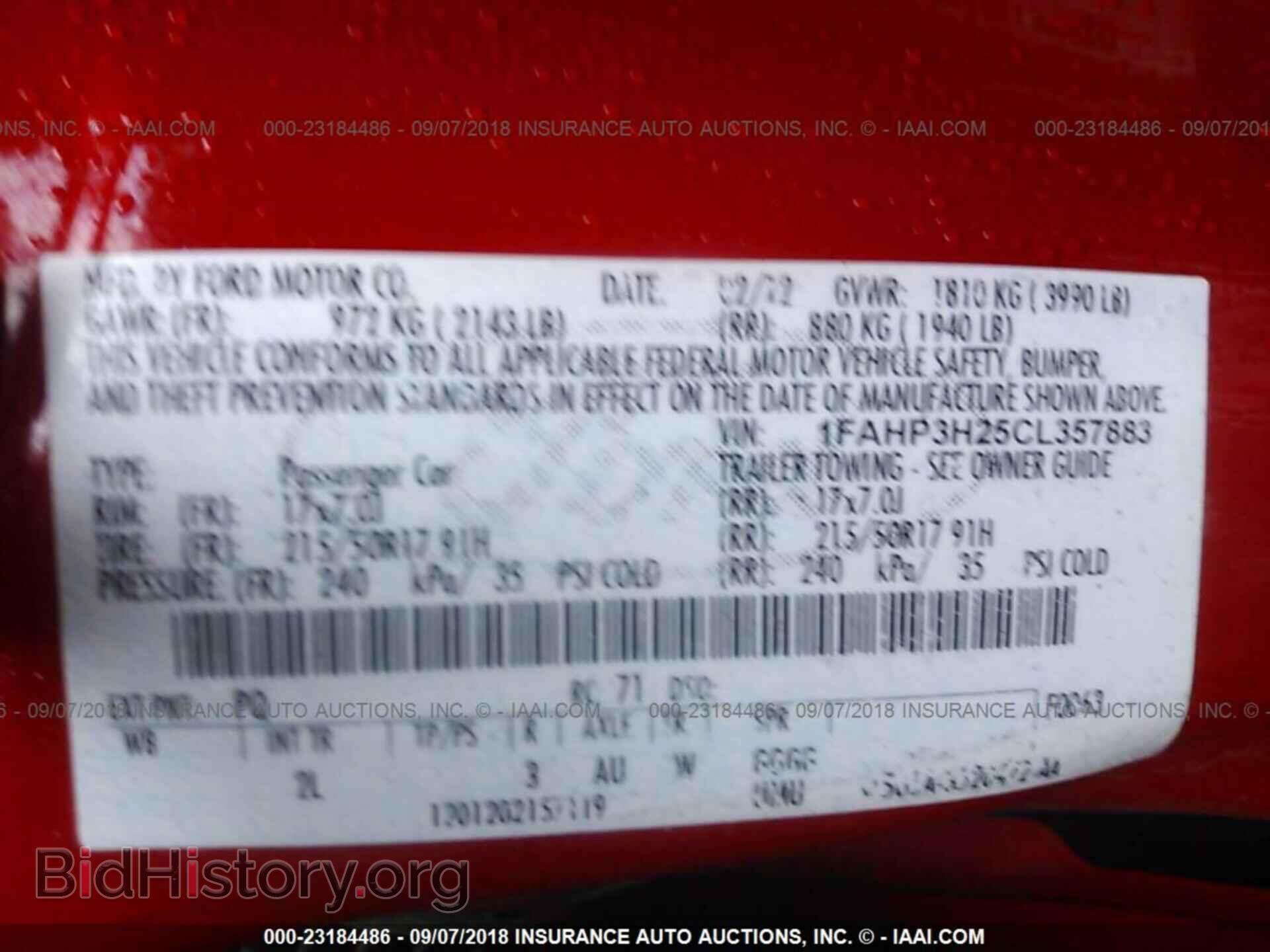 2012 Ford Focus - VIN: 1FAHP3H25CL357883 - Photo 9