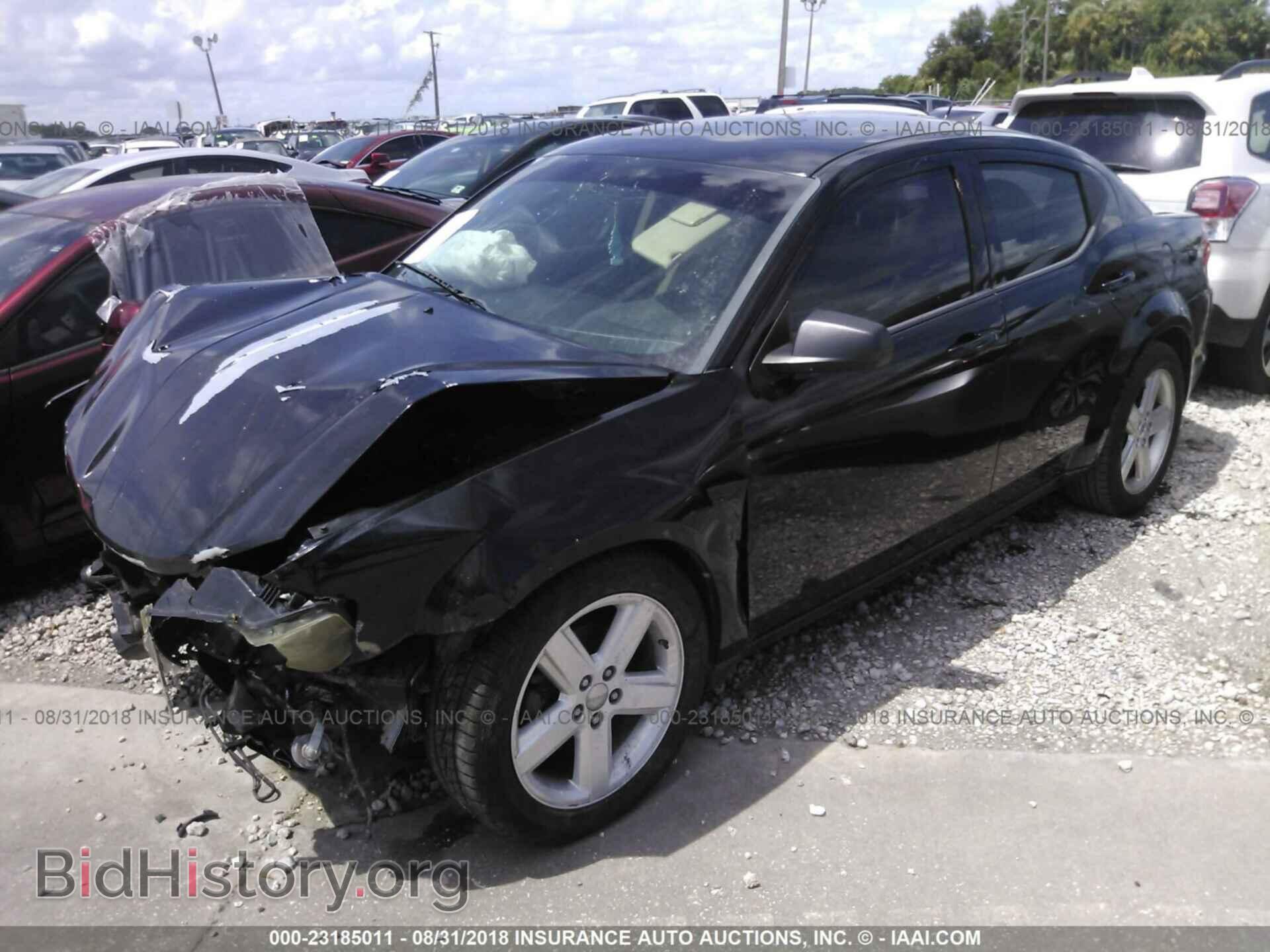2013 Dodge Avenger - VIN: 1C3CDZAB2DN517903 - Фото 2