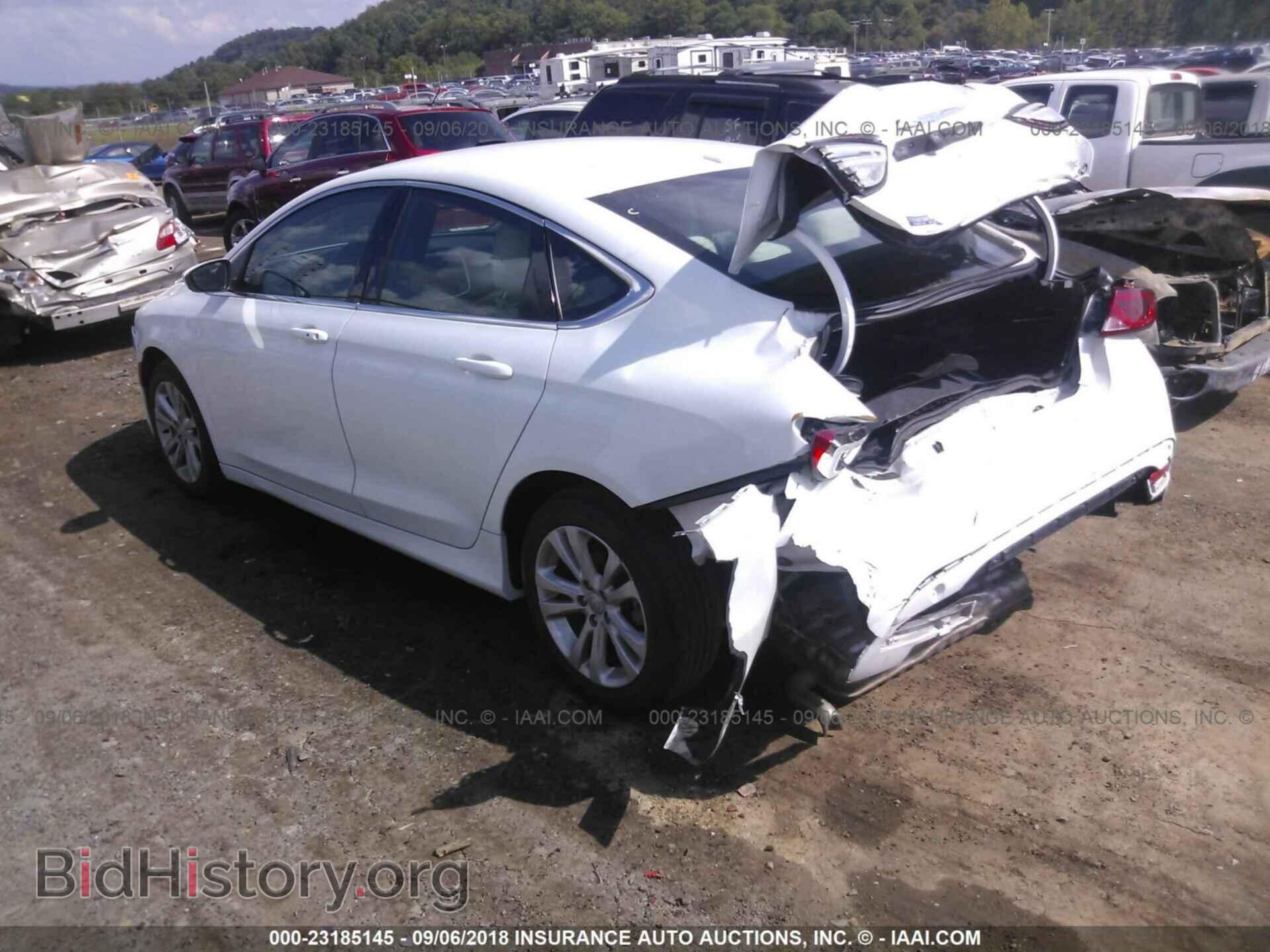 2015 Chrysler 200 - VIN: 1C3CCCAB9FN612865 - Photo 3