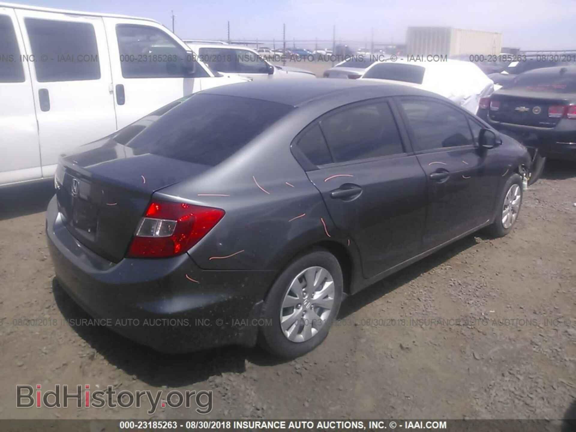 2012 Honda Civic - VIN: 2HGFB2F52CH304094 - Photo 4