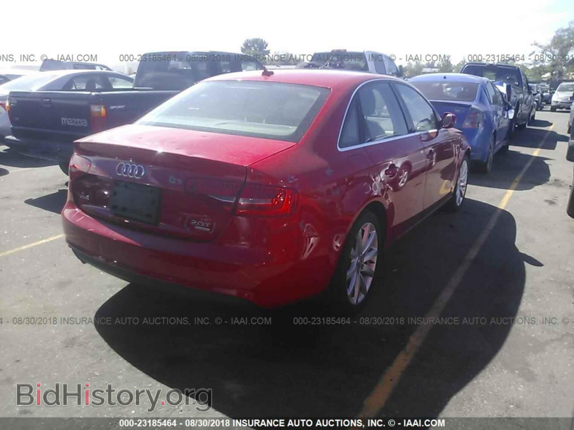 2013 Audi A4 - VIN: WAUFFAFL5DN028060 - Photo 4