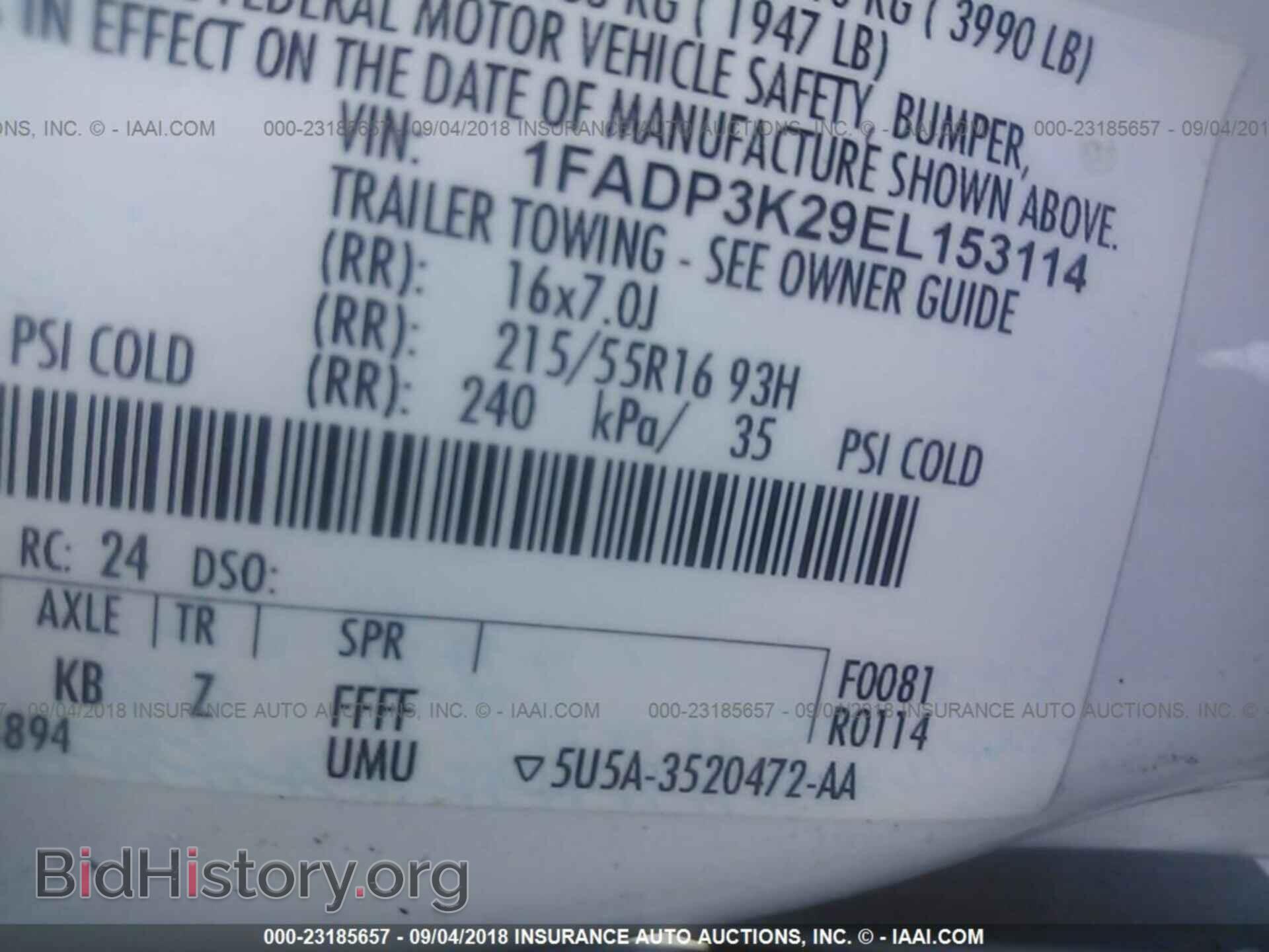 2014 Ford Focus - VIN: 1FADP3K29EL153114 - Photo 9