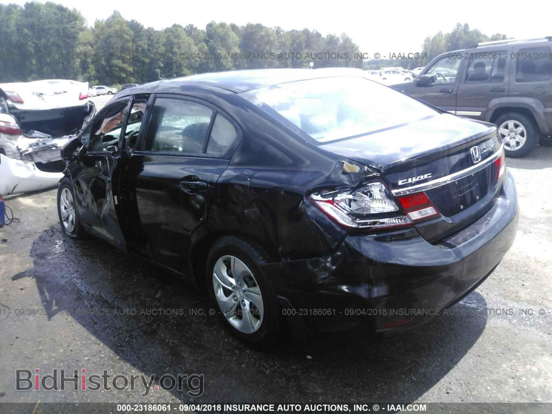 2013 Honda Civic - VIN: 2HGFB2F57DH596715 - Фото 3