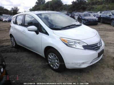 2016 Nissan VERSA NOTE, белый — VIN 3N1CE2CP1GL354516, IAAI