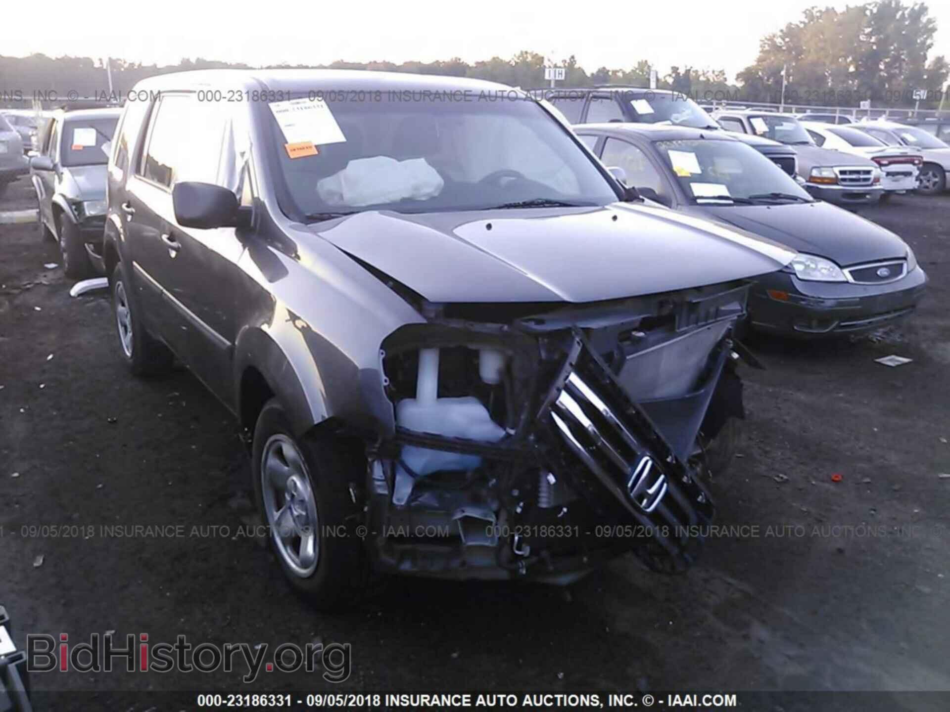 Фотография 5FNYF4H20EB007442 - Honda Pilot 2014