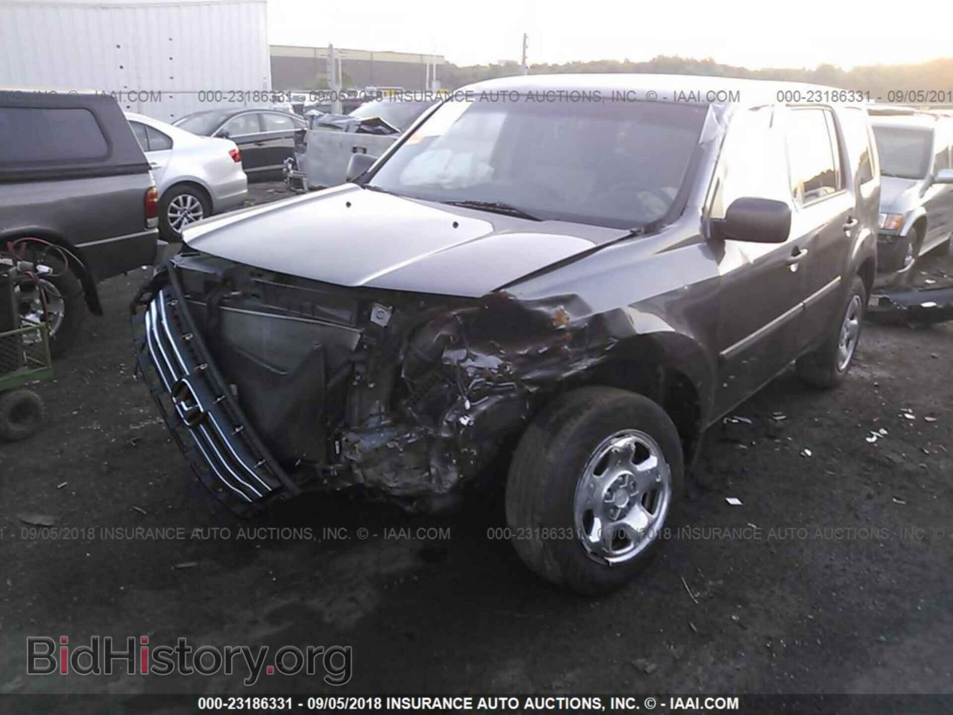 2014 Honda Pilot - VIN: 5FNYF4H20EB007442 - Фото 2