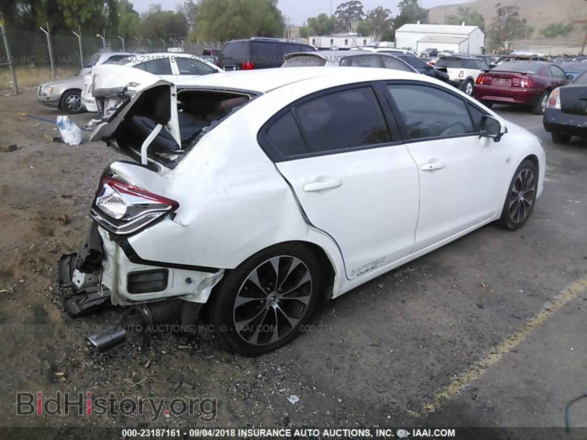 2014 Honda Civic - VIN: 2HGFB6E58EH705287 - Photo 4