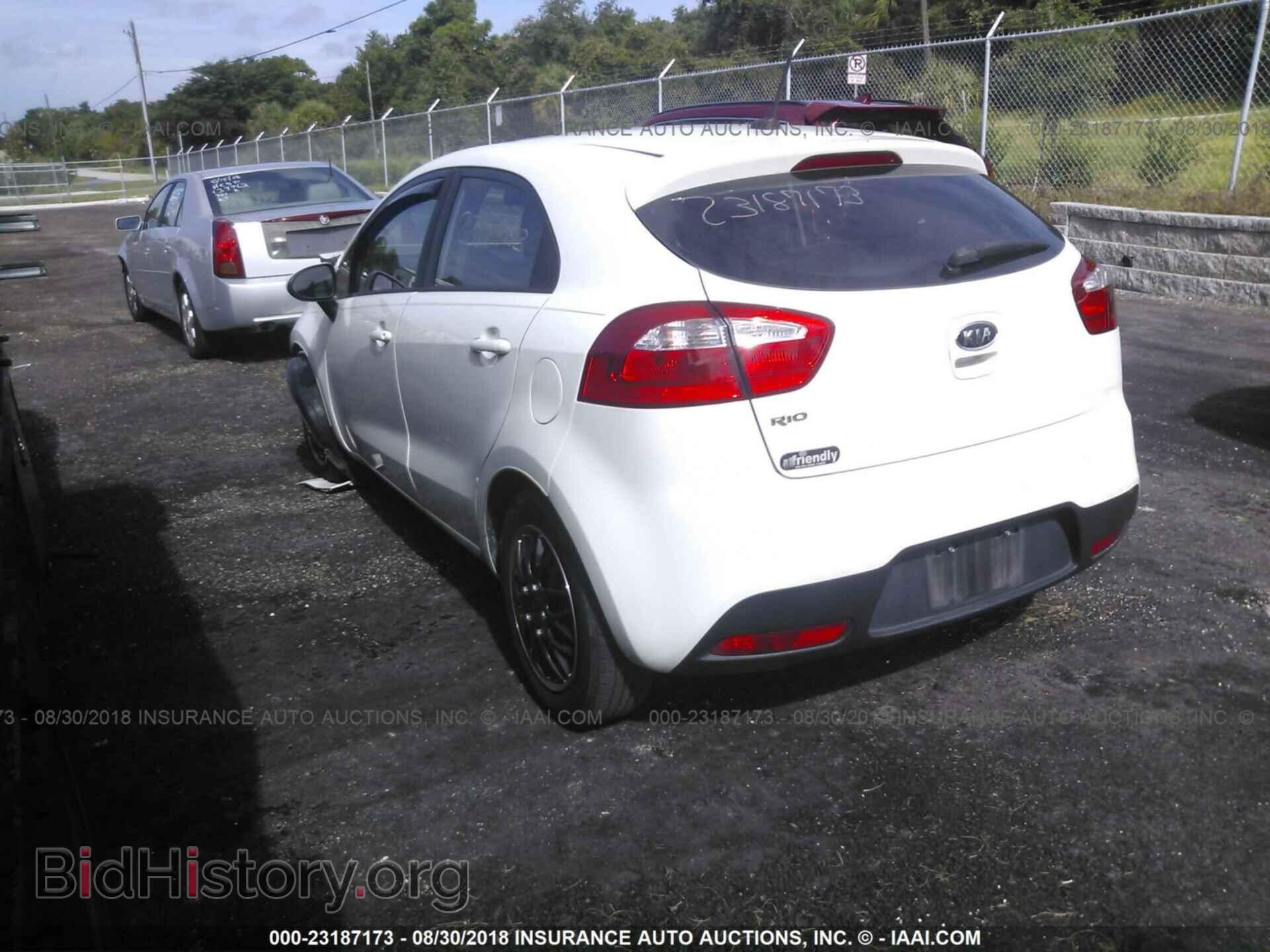 2012 Kia Rio - VIN: KNADM5A31C6021577 - Фото 3