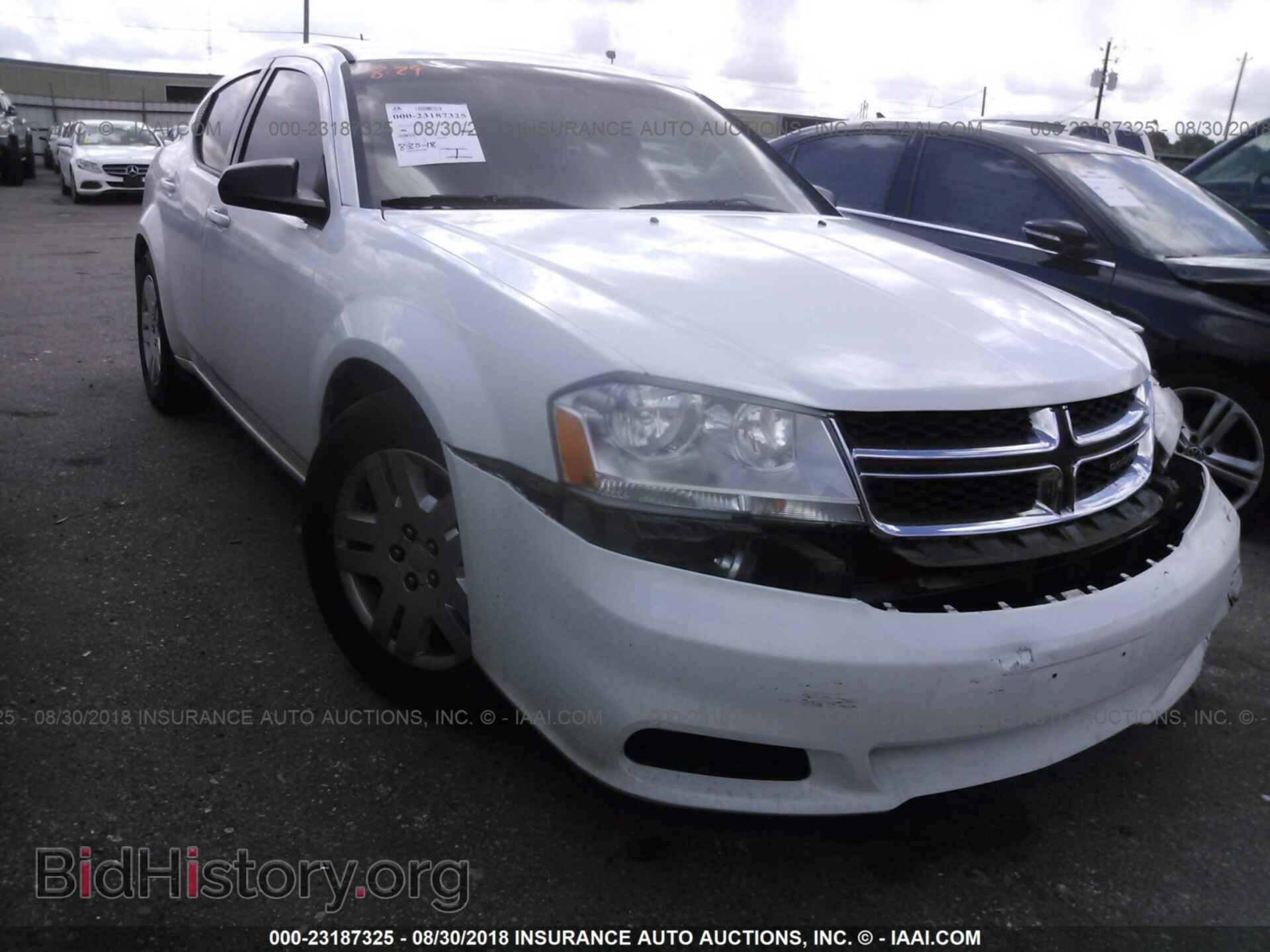 Photo 1C3CDZAB8DN591732 - DODGE AVENGER 2013