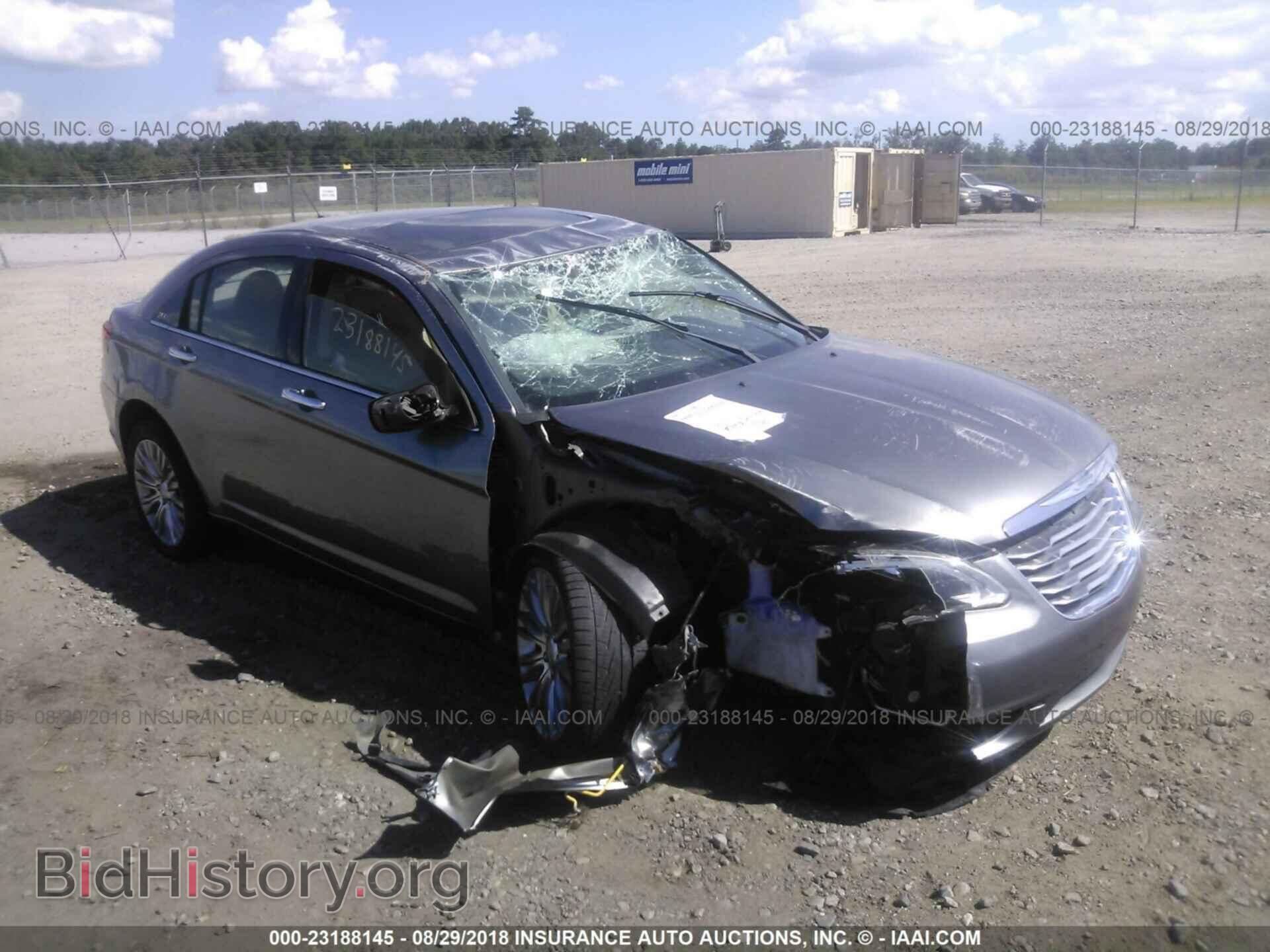 Фотография 1C3CCBCGXCN109389 - Chrysler 200 2012
