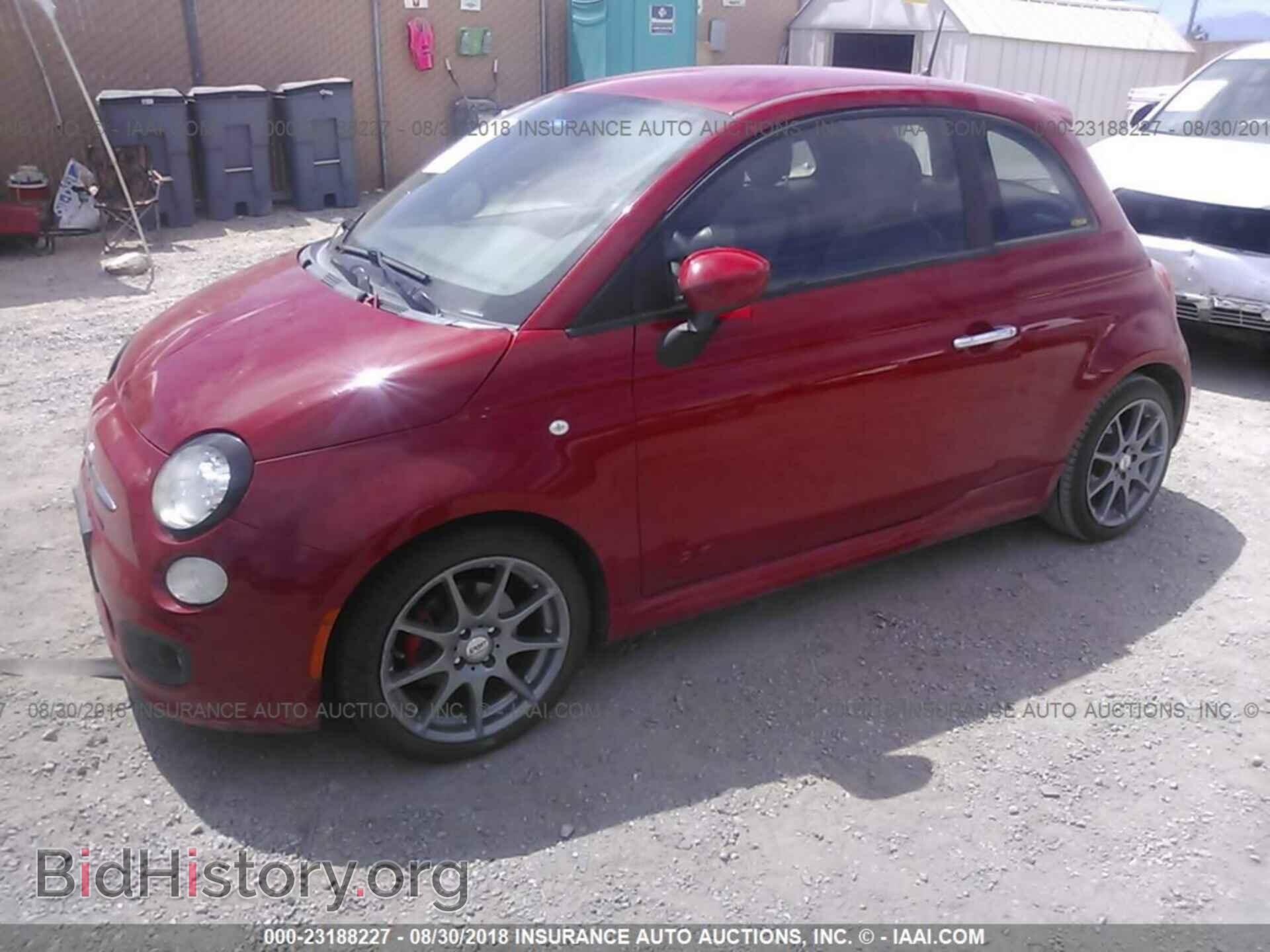 2012 Fiat 500 - VIN: 3C3CFFBR1CT213190 - Фото 2