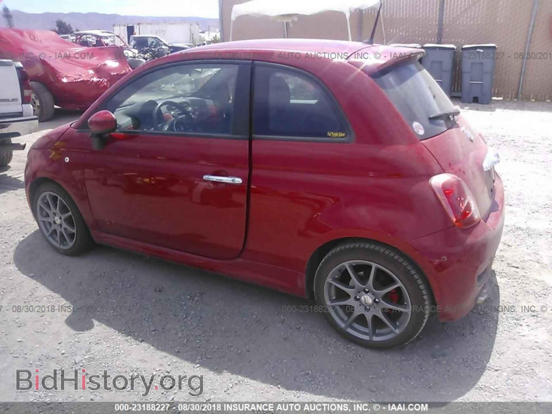 2012 Fiat 500 - VIN: 3C3CFFBR1CT213190 - Фото 3