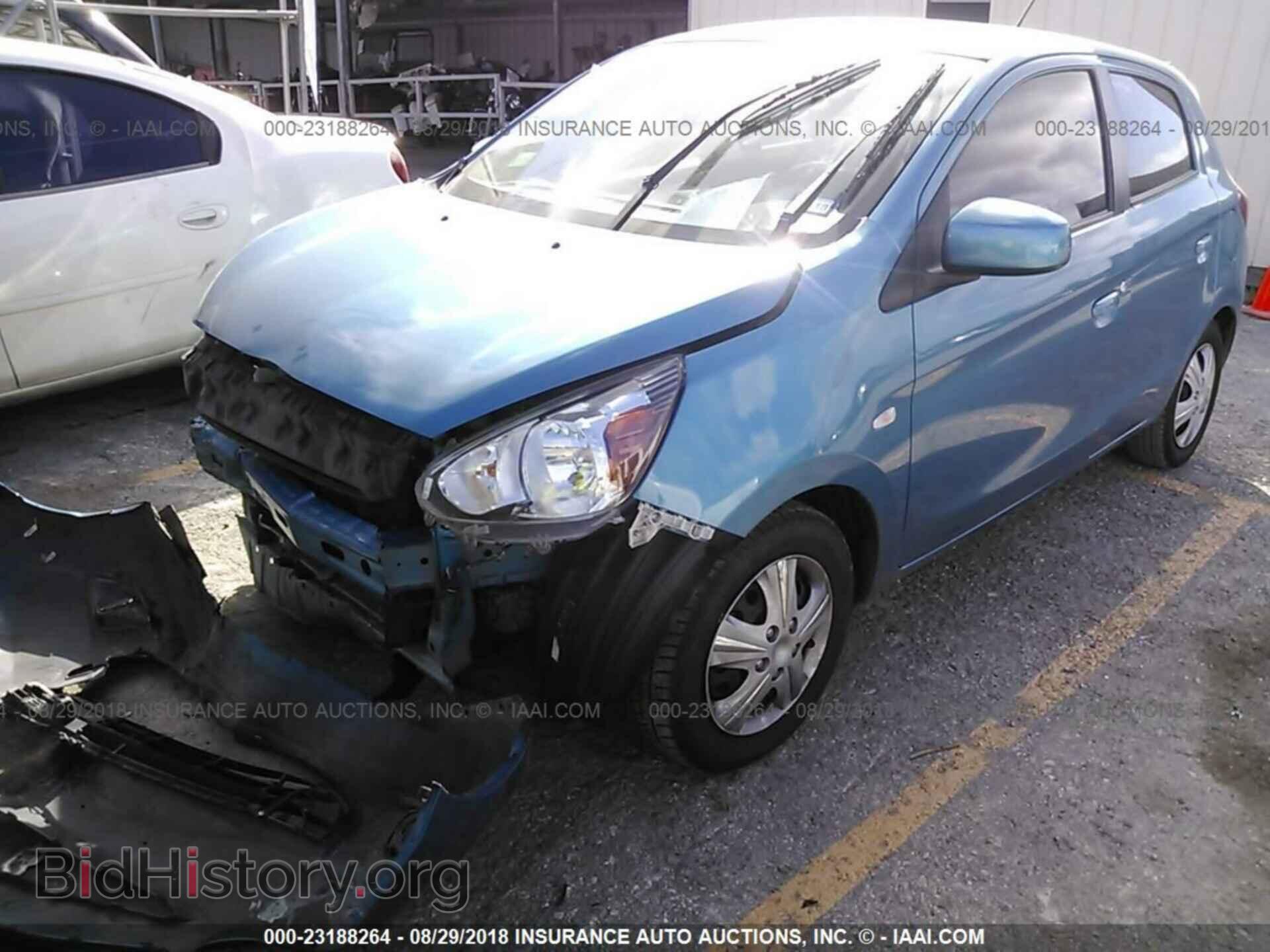 2015 Mitsubishi Mirage - VIN: ML32A3HJ5FH035537 - Фото 2