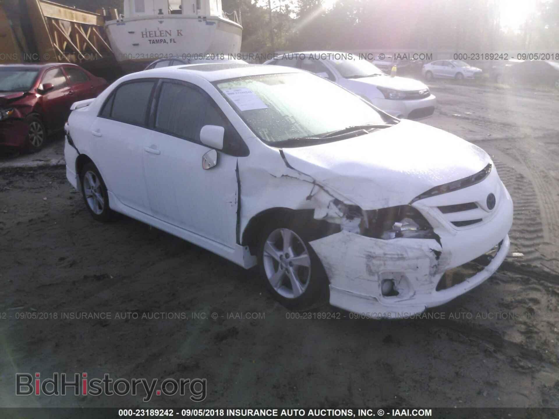 Photo 2T1BU4EE9CC758650 - TOYOTA COROLLA 2012