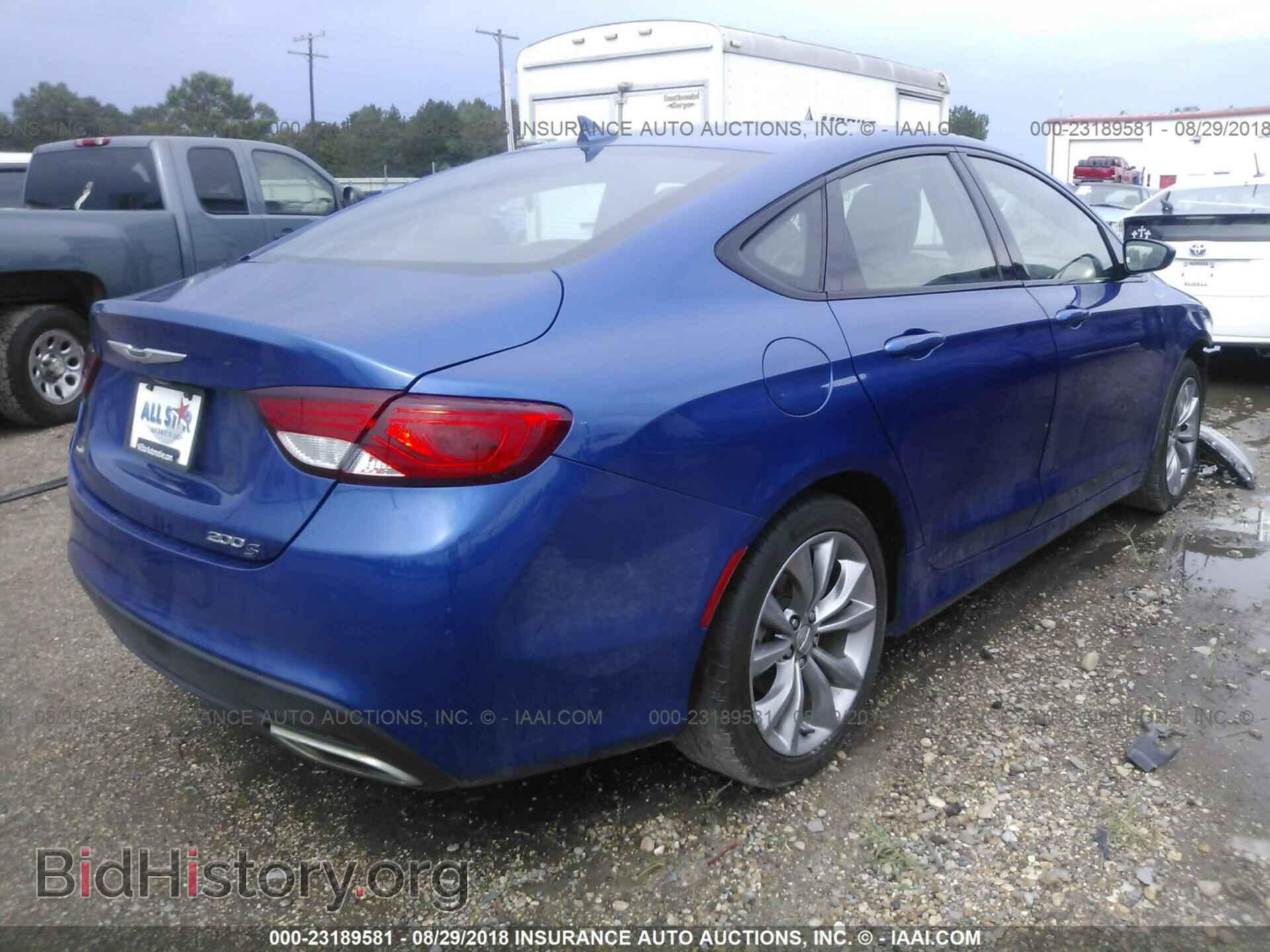 2015 Chrysler 200 - VIN: 1C3CCCBB3FN529141 - Фото 4