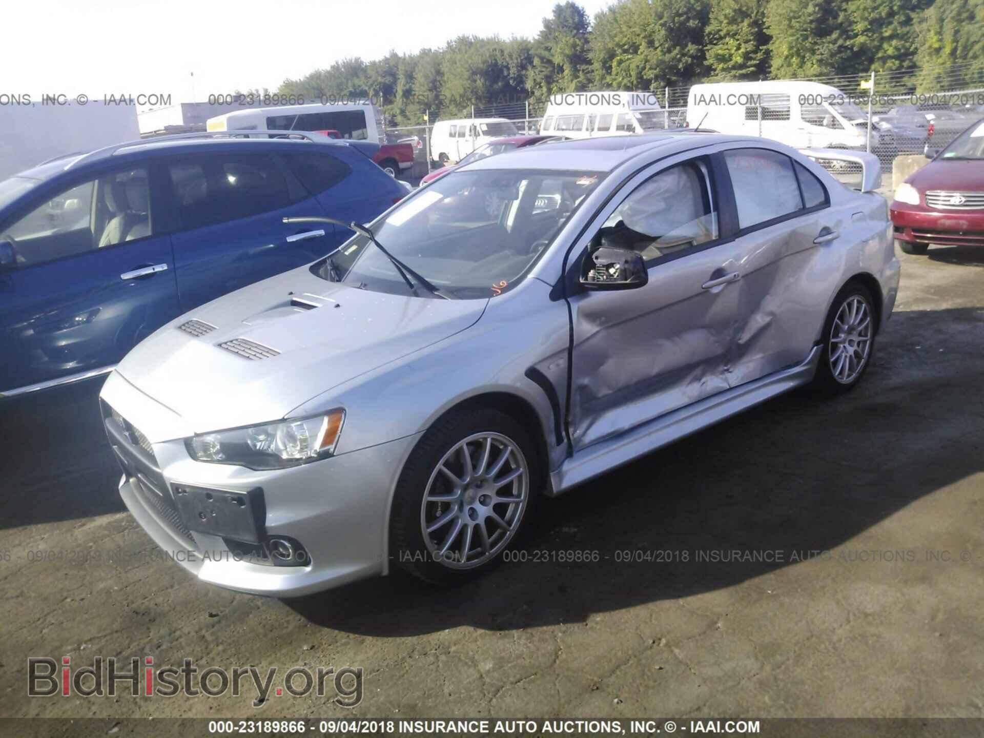 2013 Mitsubishi Lancer - VIN: JA32W8FV7DU005265 - Фото 2