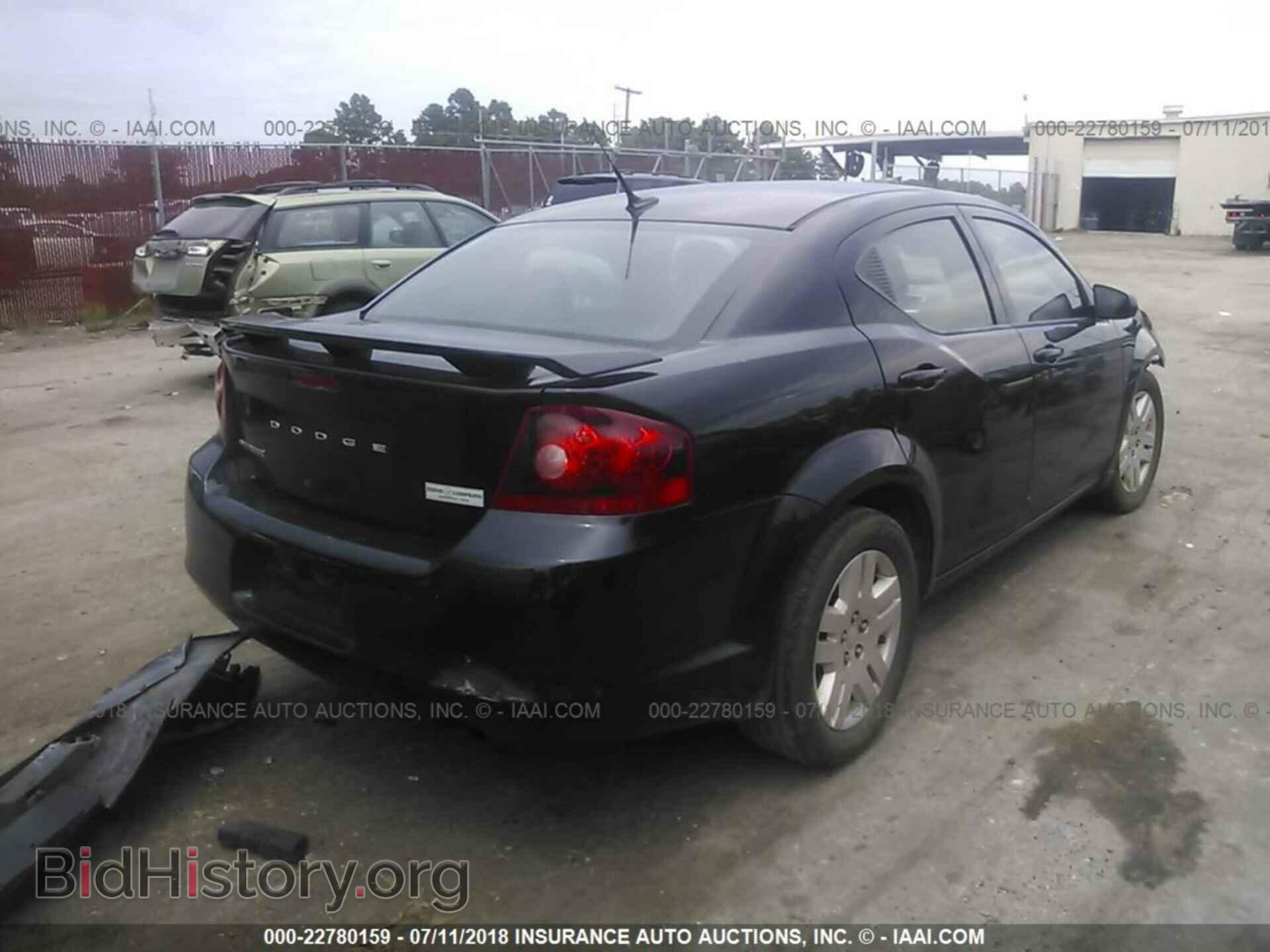 2011 DODGE AVENGER - VIN: 1B3BD4FB6BN598681 - Фото 4