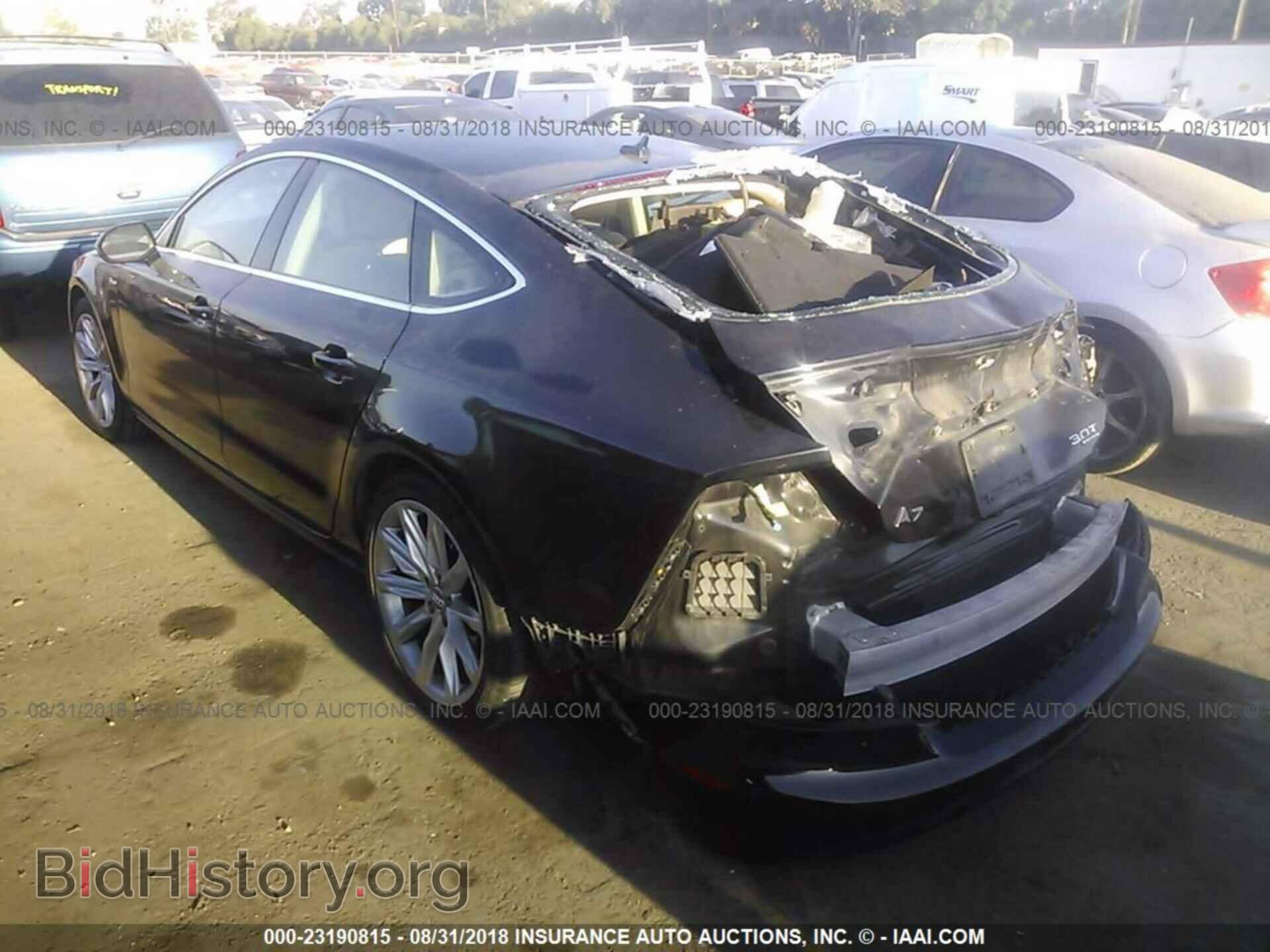2012 Audi A7 - VIN: WAUSGAFC9CN007514 - Фото 3