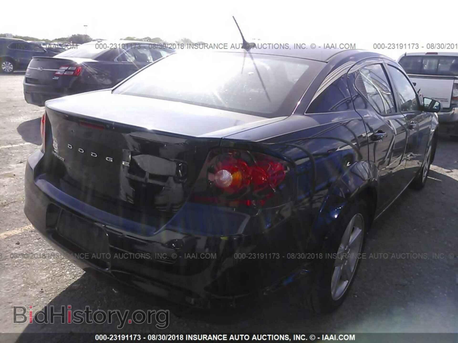2013 Dodge Avenger - VIN: 1C3CDZAB4DN551423 - Фото 4