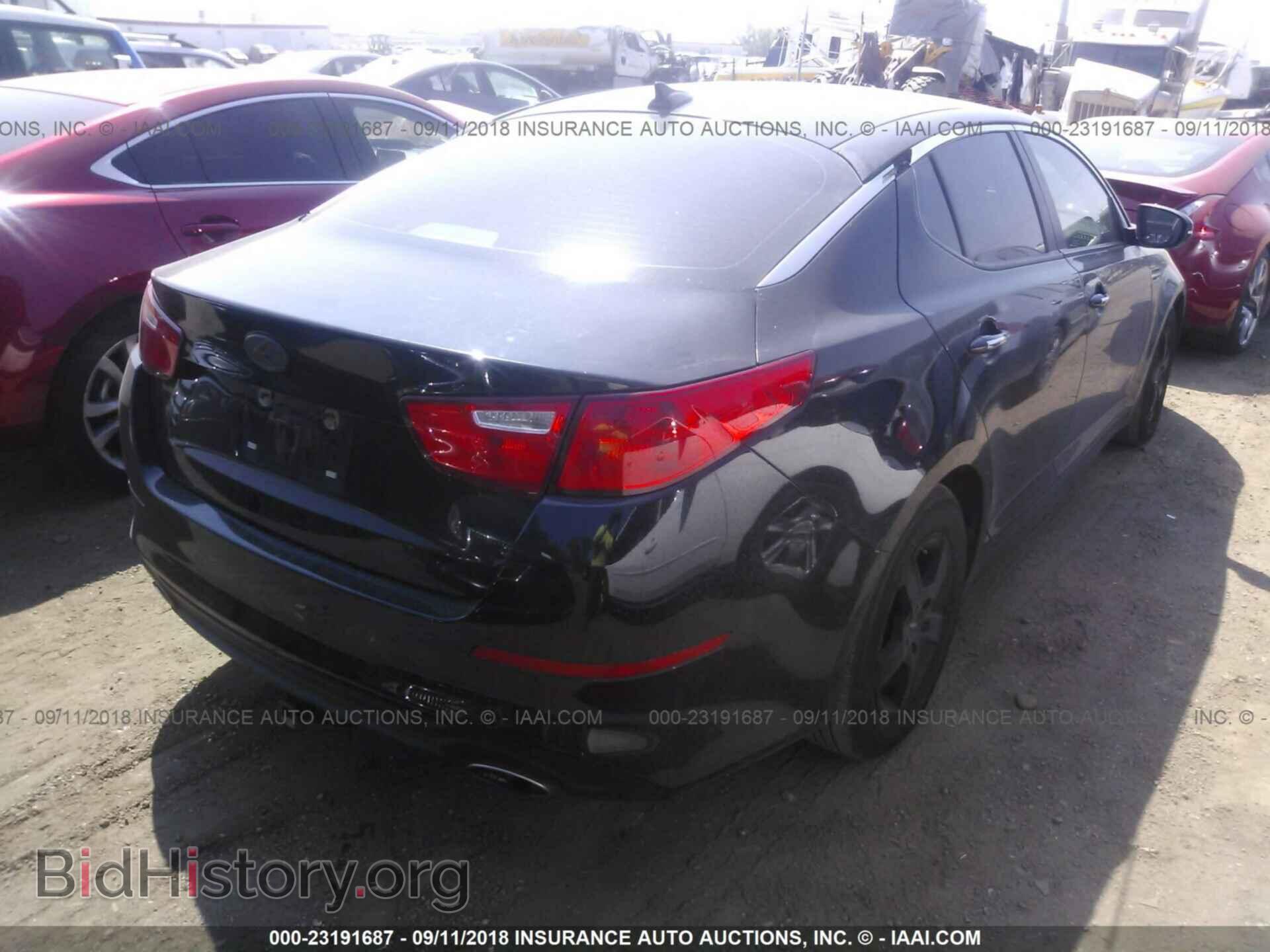 2014 Kia Optima - VIN: 5XXGM4A70EG326232 - Фото 4