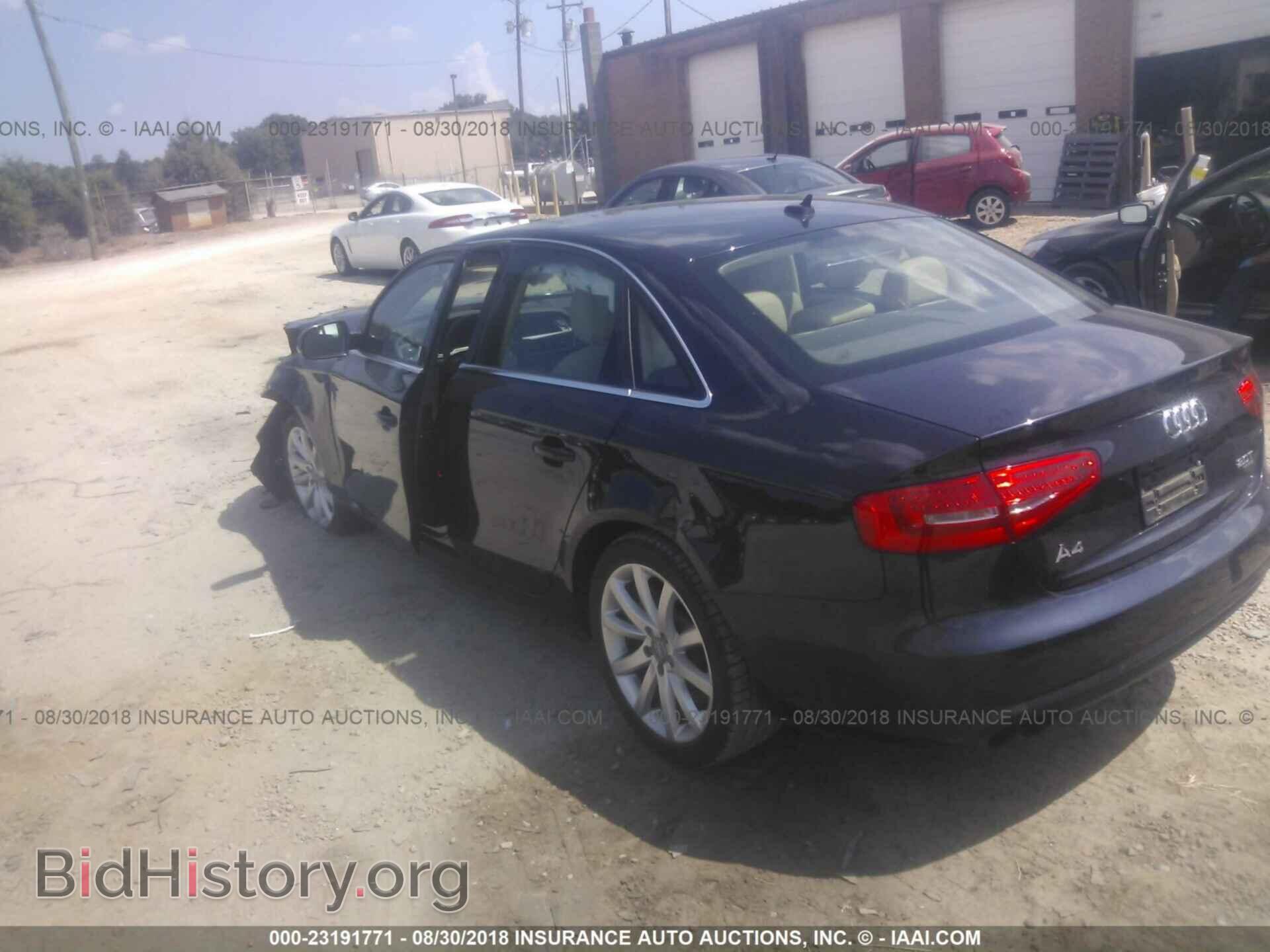 2013 Audi A4 - VIN: WAUBFAFL3DN049925 - Фото 3