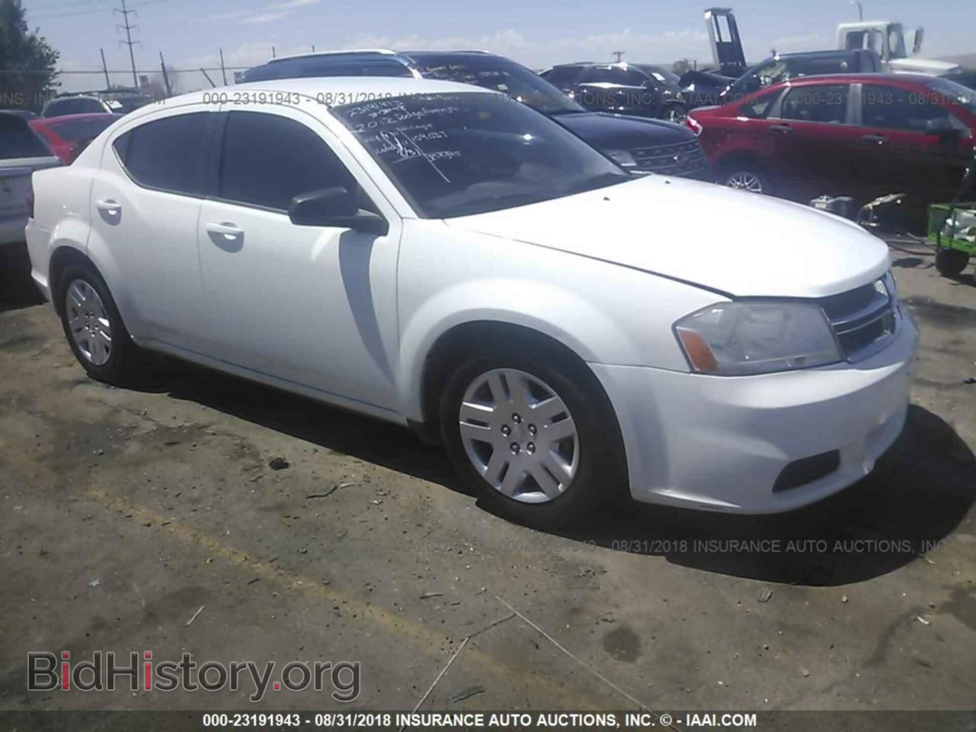 Photo 1C3CDZAB8CN220424 - Dodge Avenger 2012
