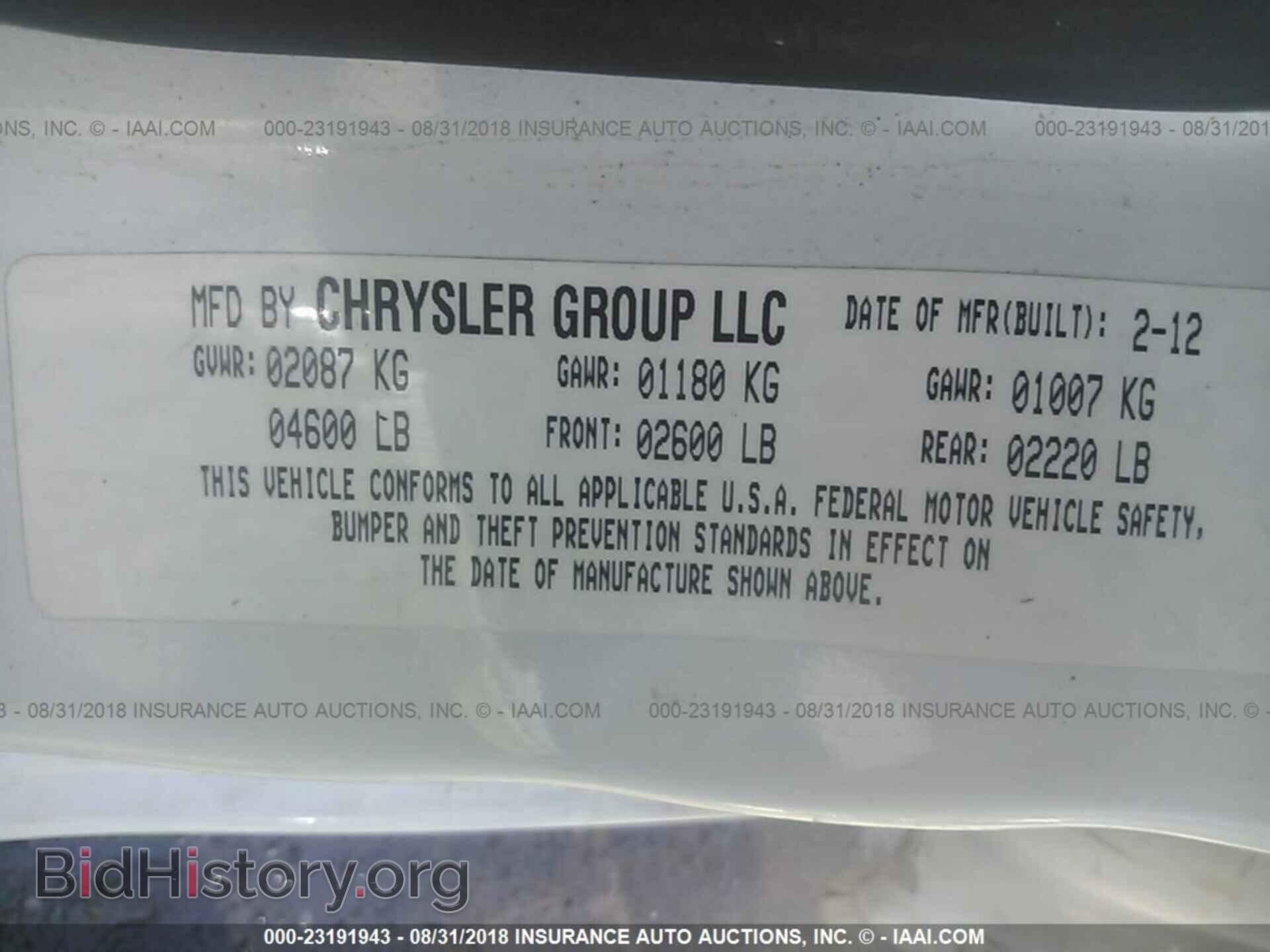 2012 Dodge Avenger - VIN: 1C3CDZAB8CN220424 - Photo 9