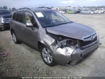 2014 Subaru FORESTER, серебристый — VIN JF2SJAEC3EH490068, IAAI
